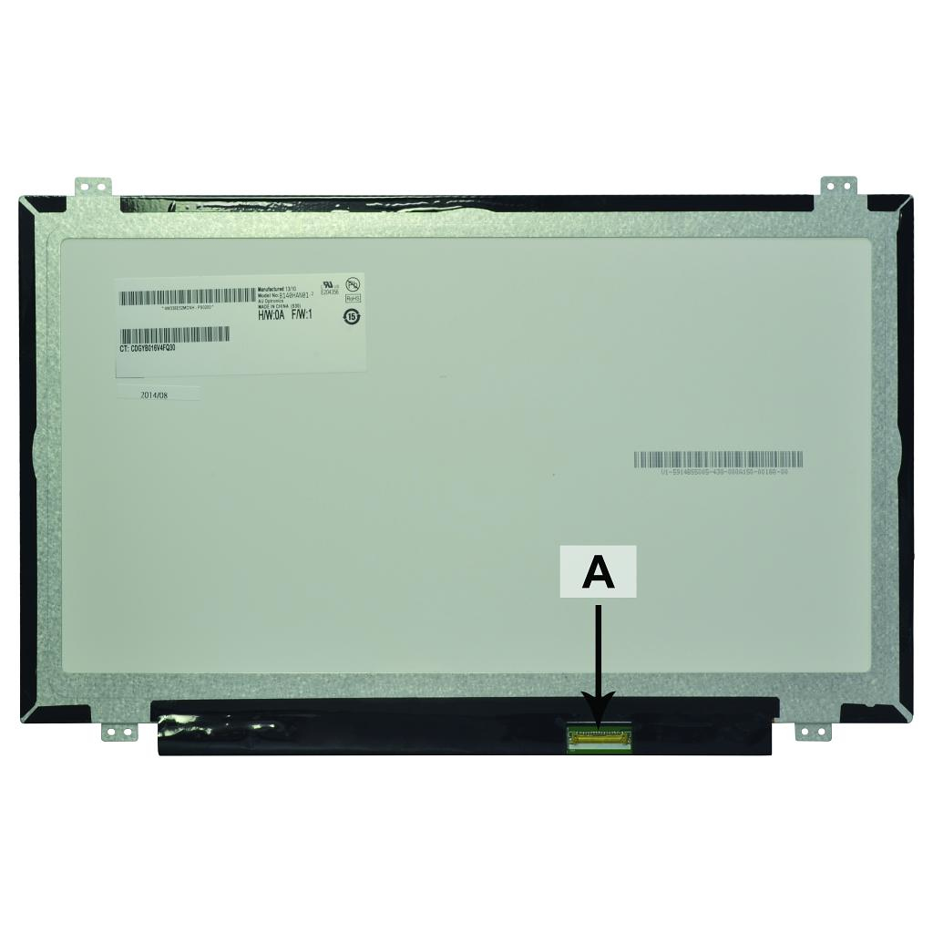 2-Power 2-Power Laptop Spare Parts - 14 Inches - Black