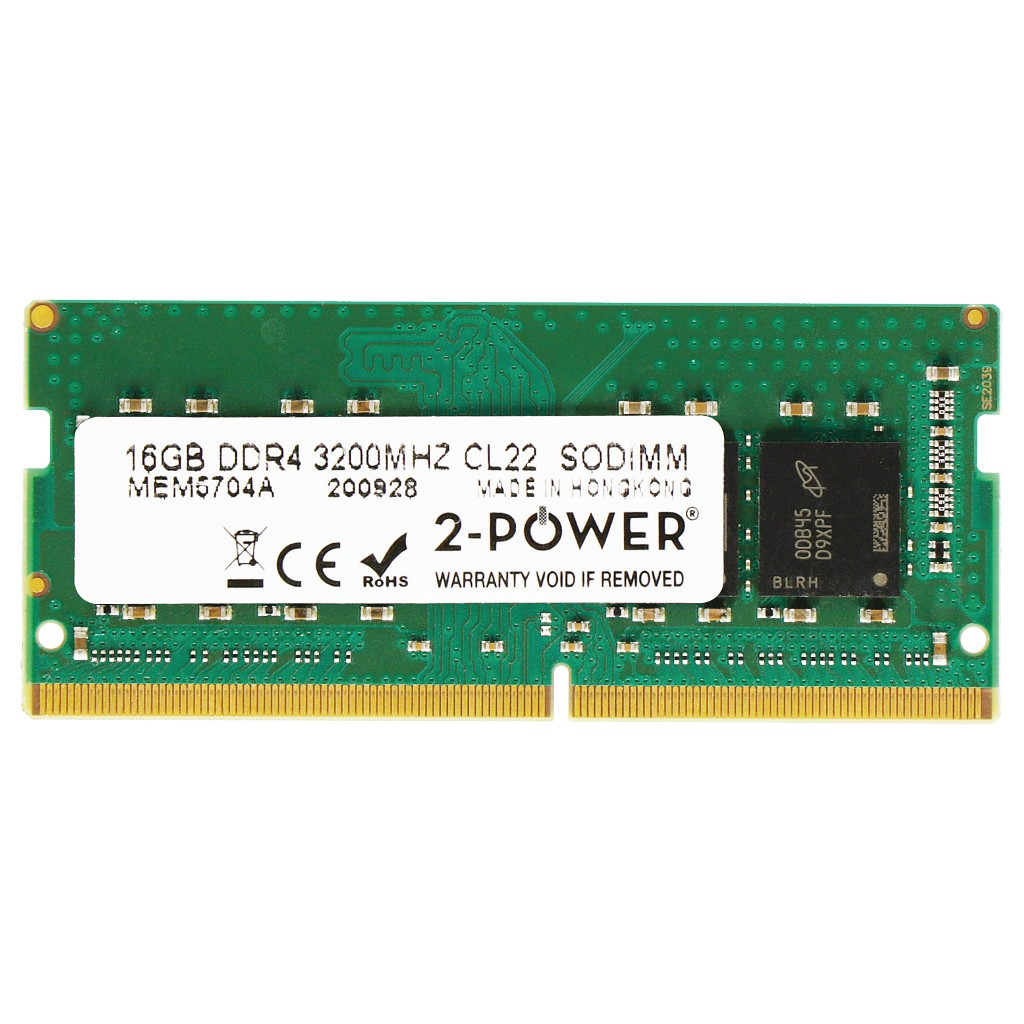 2-Power 2-Power Memory RAM - 16GB - Green