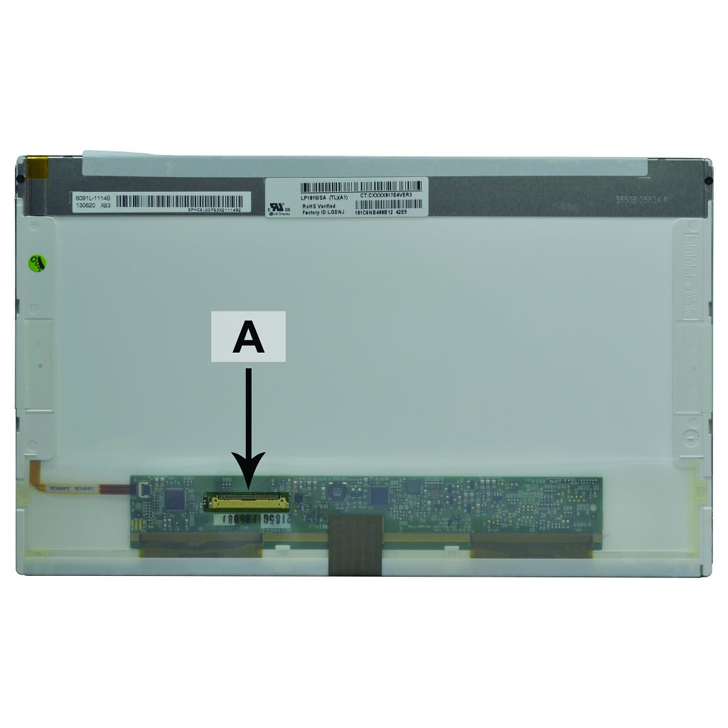 2-Power 2-Power Laptop Spare Parts - 10.1 Inches - Black