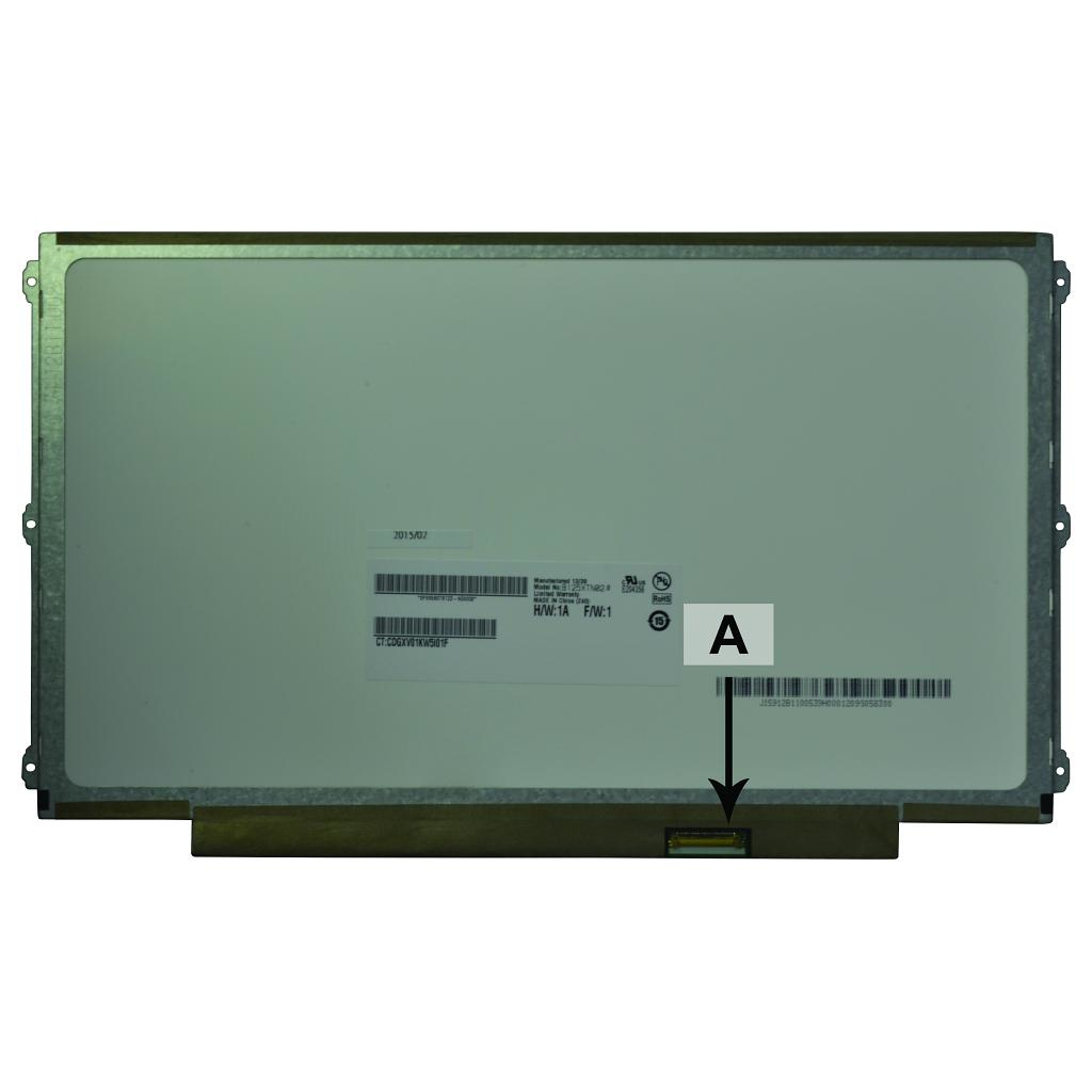 2-Power 2-Power Laptop Spare Parts - 12.5 Inches - Black