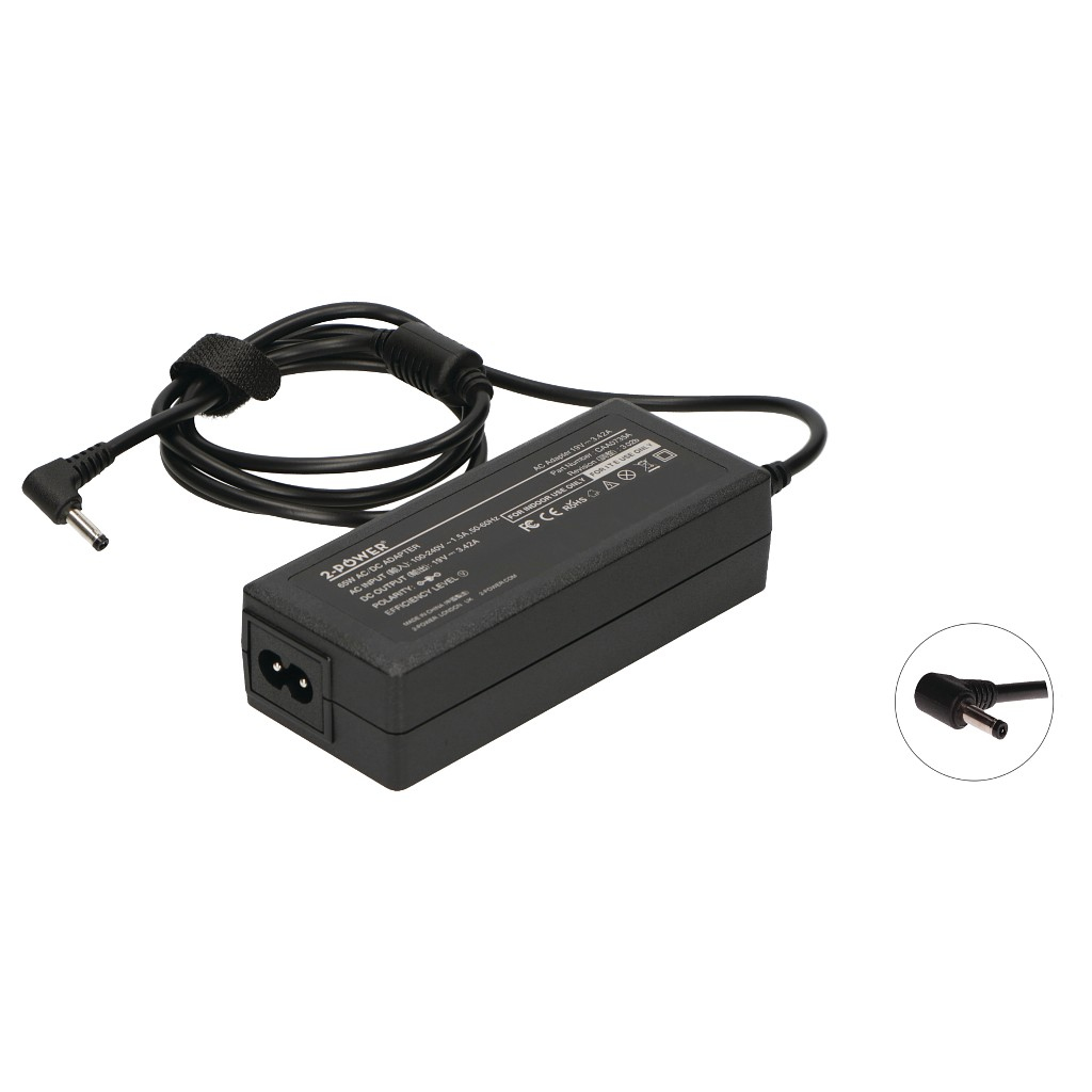 2-Power 2-Power Power Adapters & Inverters - Black
