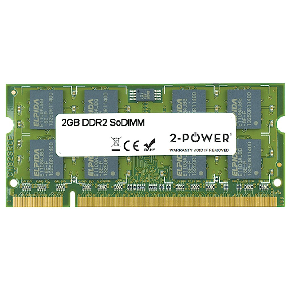 2-Power 2-Power Memory RAM - 2GB - Green