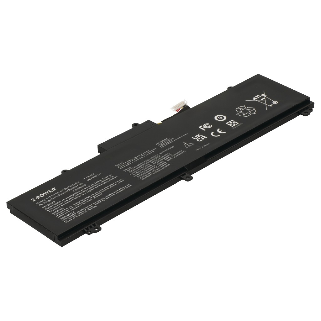 2-Power 2-Power Laptop Spare Parts - Black