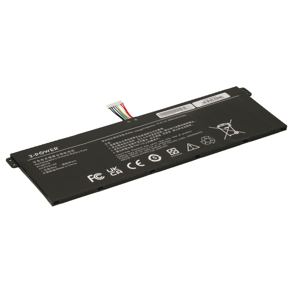 2-Power 2-Power Laptop Spare Parts - Black