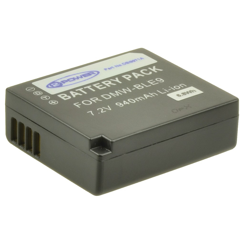 2-Power 2-Power Camera/Camcorder Batteries - Black