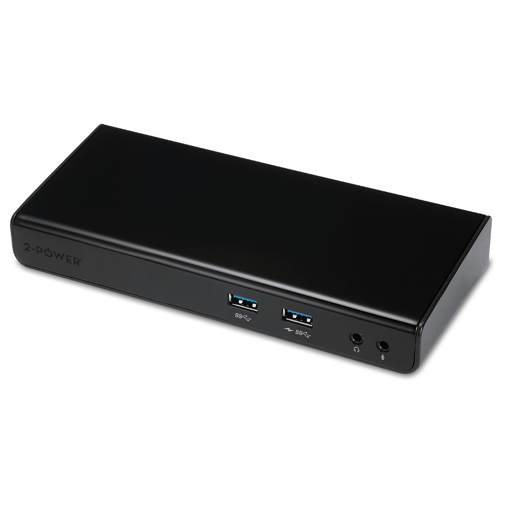 2-Power 2-Power Laptop Docks & Port Replicators - Black