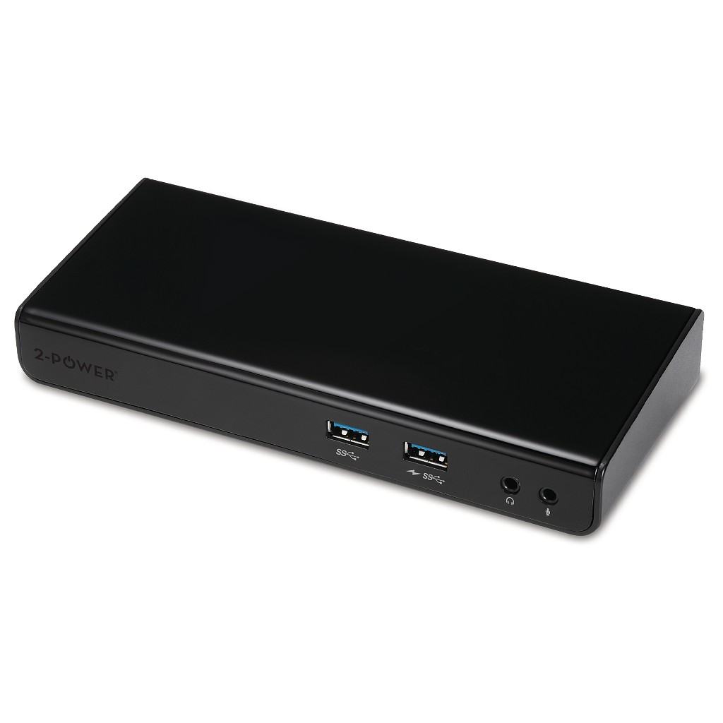 2-Power 2-Power Laptop Docks & Port Replicators - Black