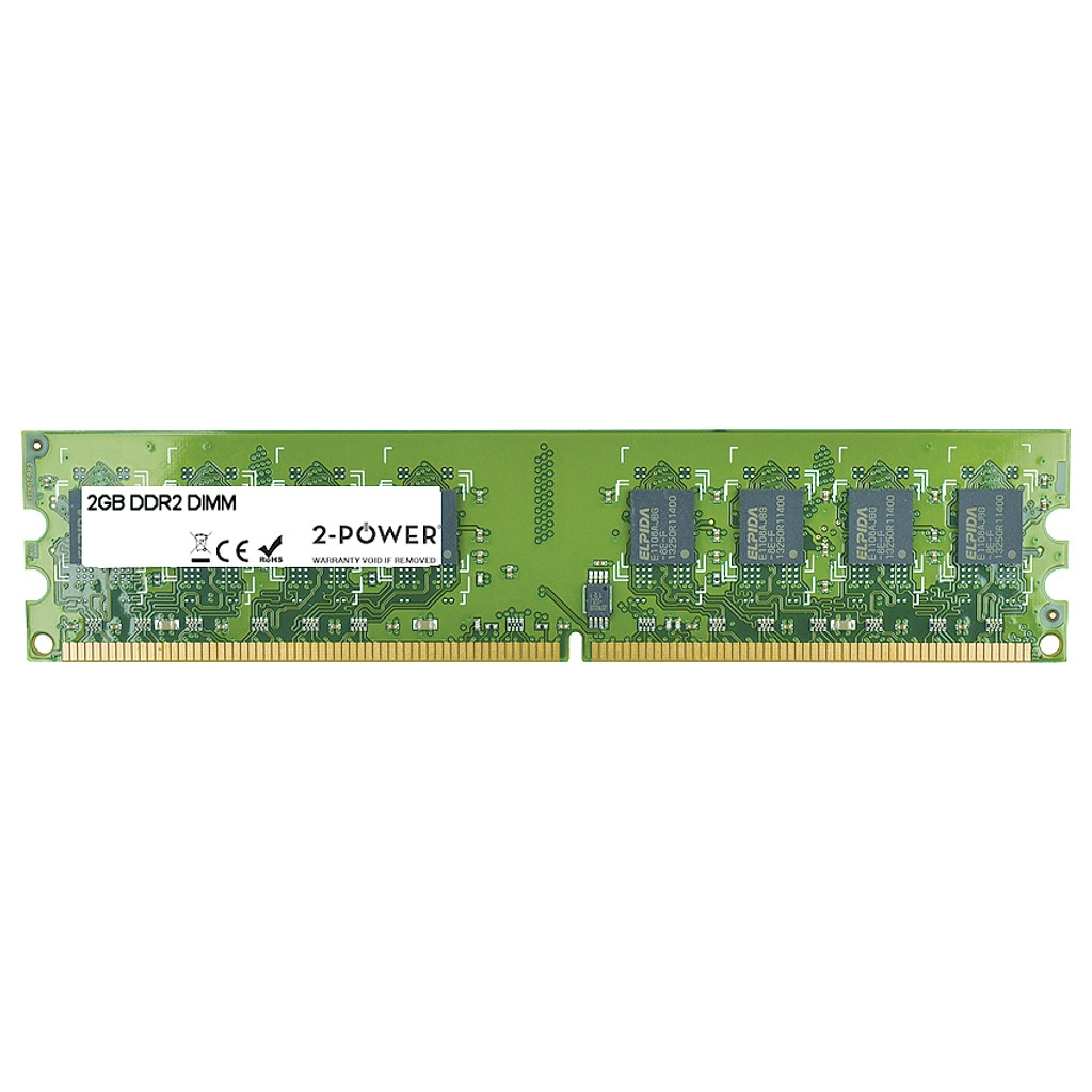 2-Power 2-Power Memory RAM - 2GB - Green