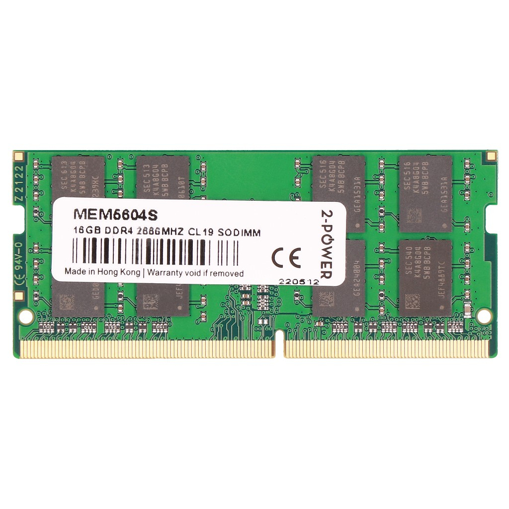 2-Power 2-Power Memory RAM - 16GB