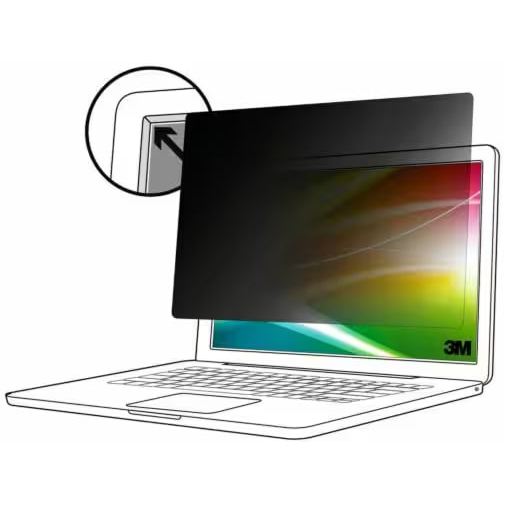 3M BP156W9B Display Privacy Filters - Black