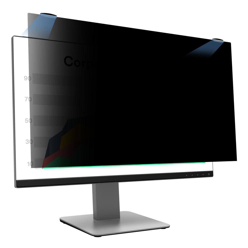 3M 23in Display Privacy Filters - Black