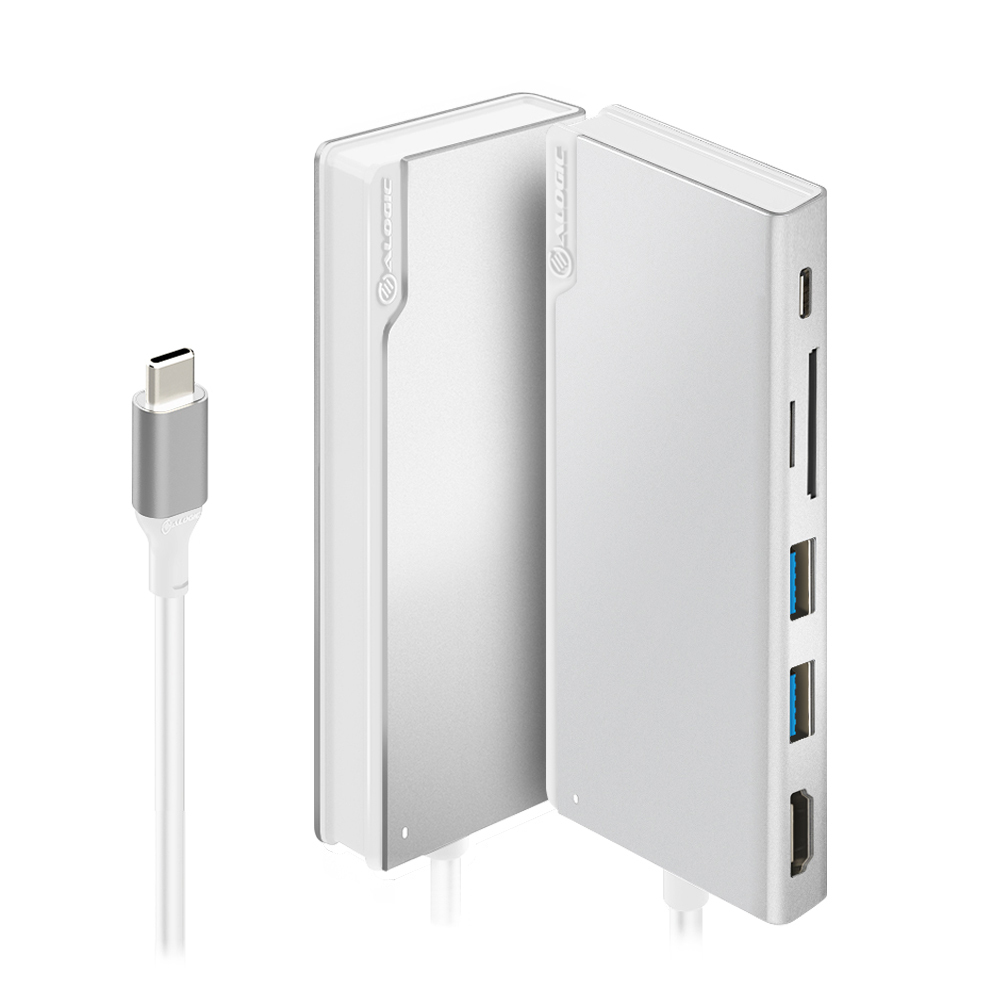 Alogic ULDUNIV2-SGR Laptop Docks & Port Replicators - Grey