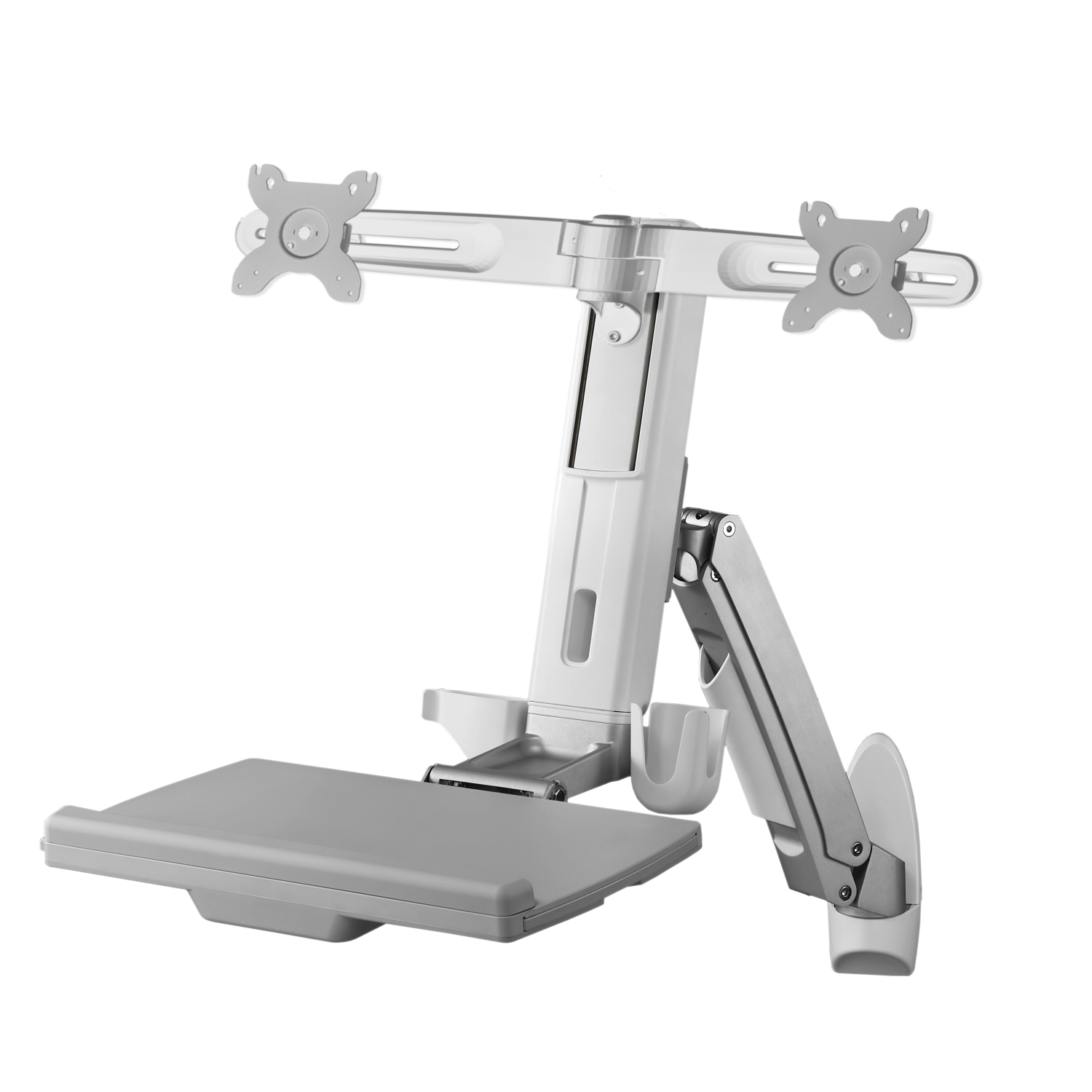 AMER MOUNTS AMR2AWS Desktop Sit-Stand Workplaces - Silver