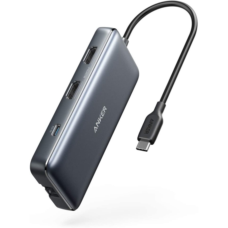 Anker A8380 Laptop Docks & Port Replicators - Black