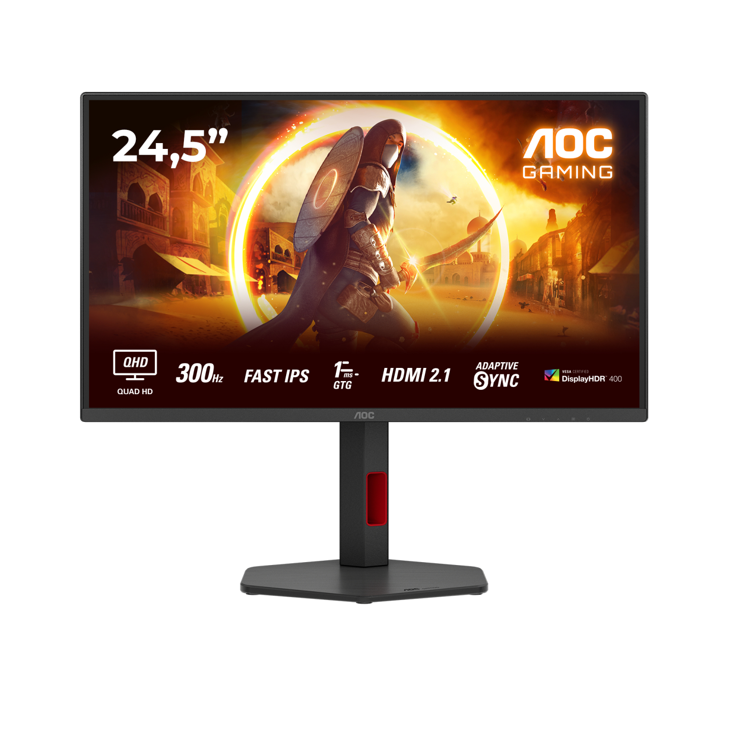 AOC Q25G4SR Computer Monitors - 24.5 Inches - Multi