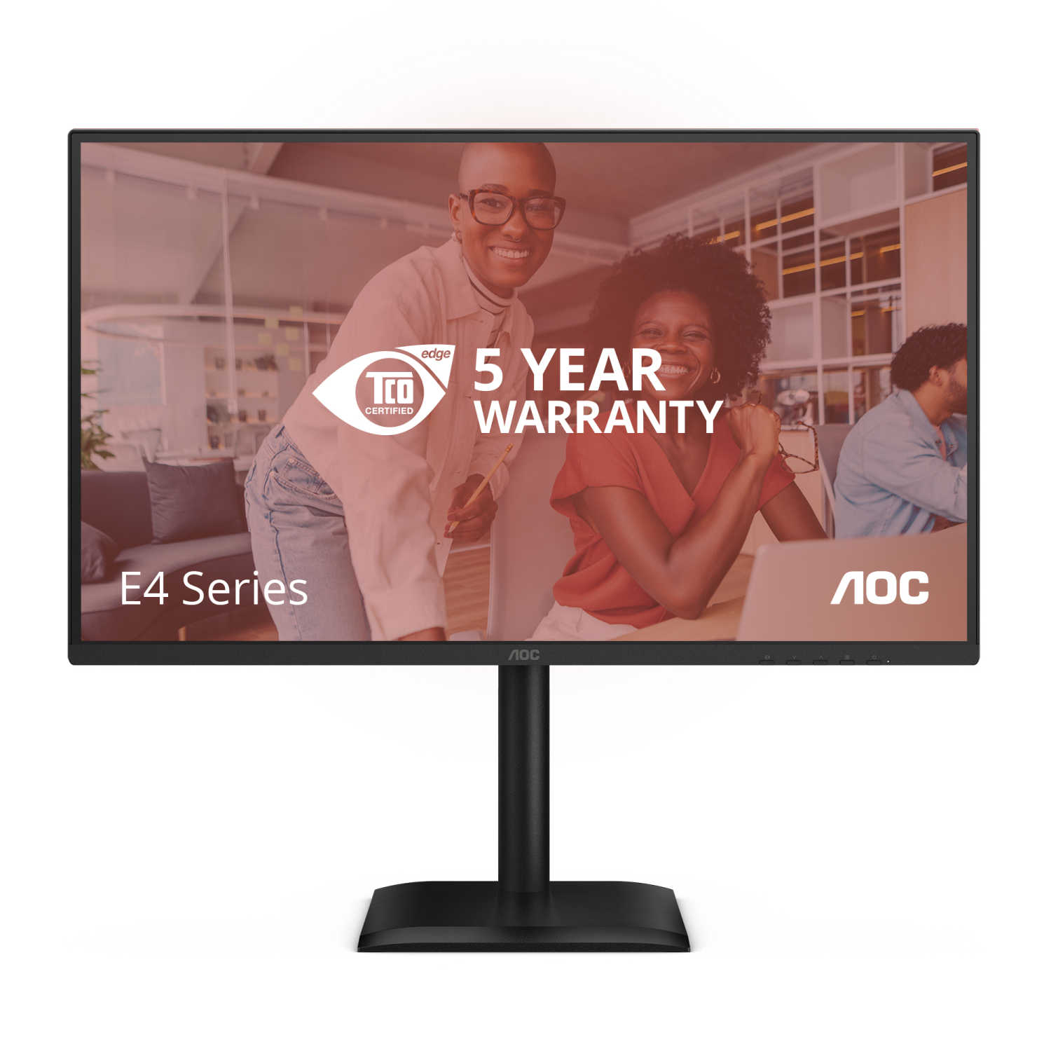 AOC Q27E4CV Computer Monitors - 27 Inches - Black
