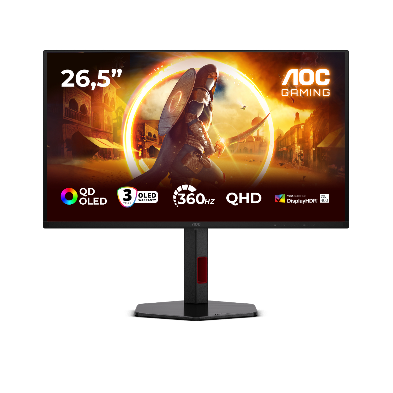 AOC Q27G4SDR Computer Monitors - 26.5 Inches - Multi