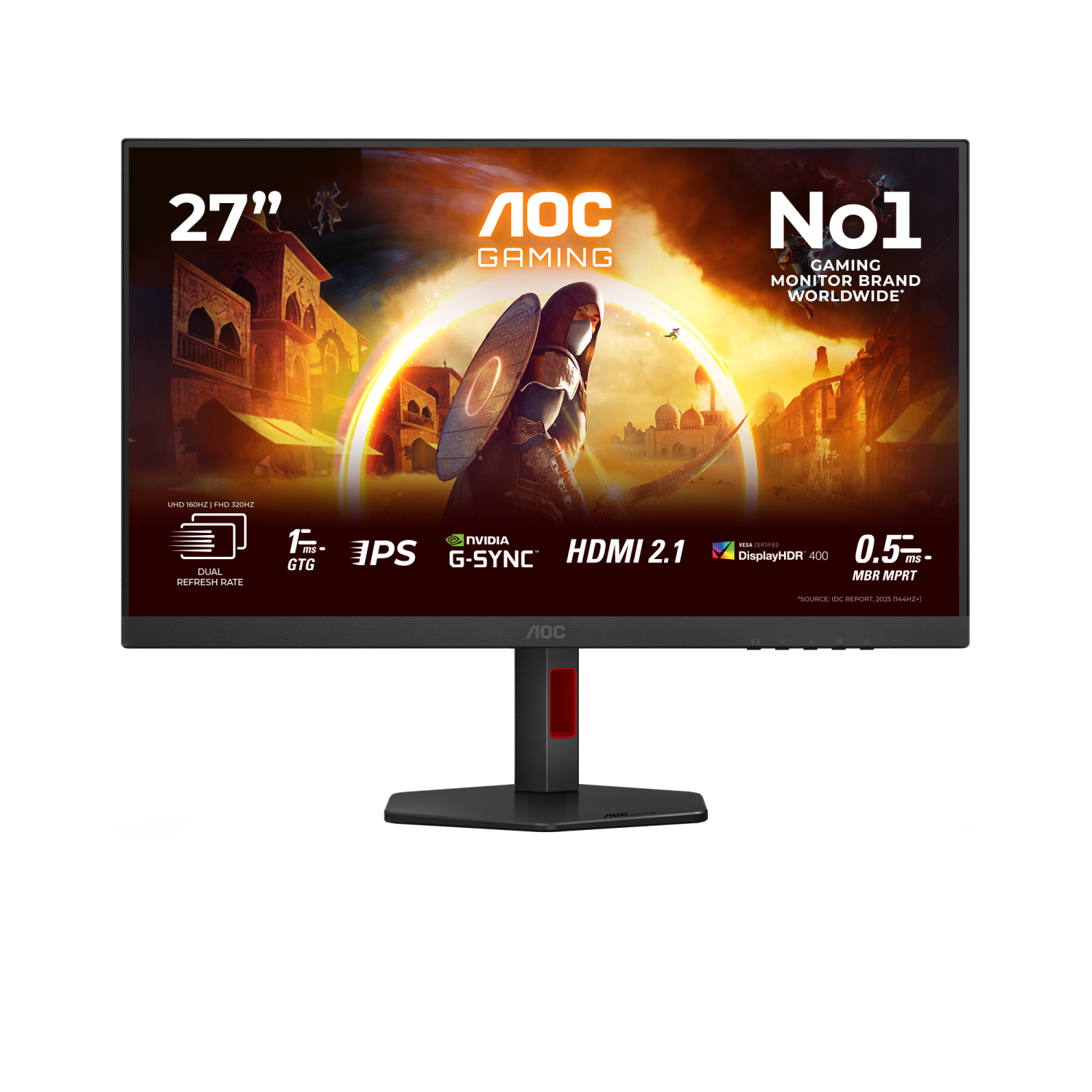 AOC U27G4R Gaming Monitors - 27 Inches - Multi