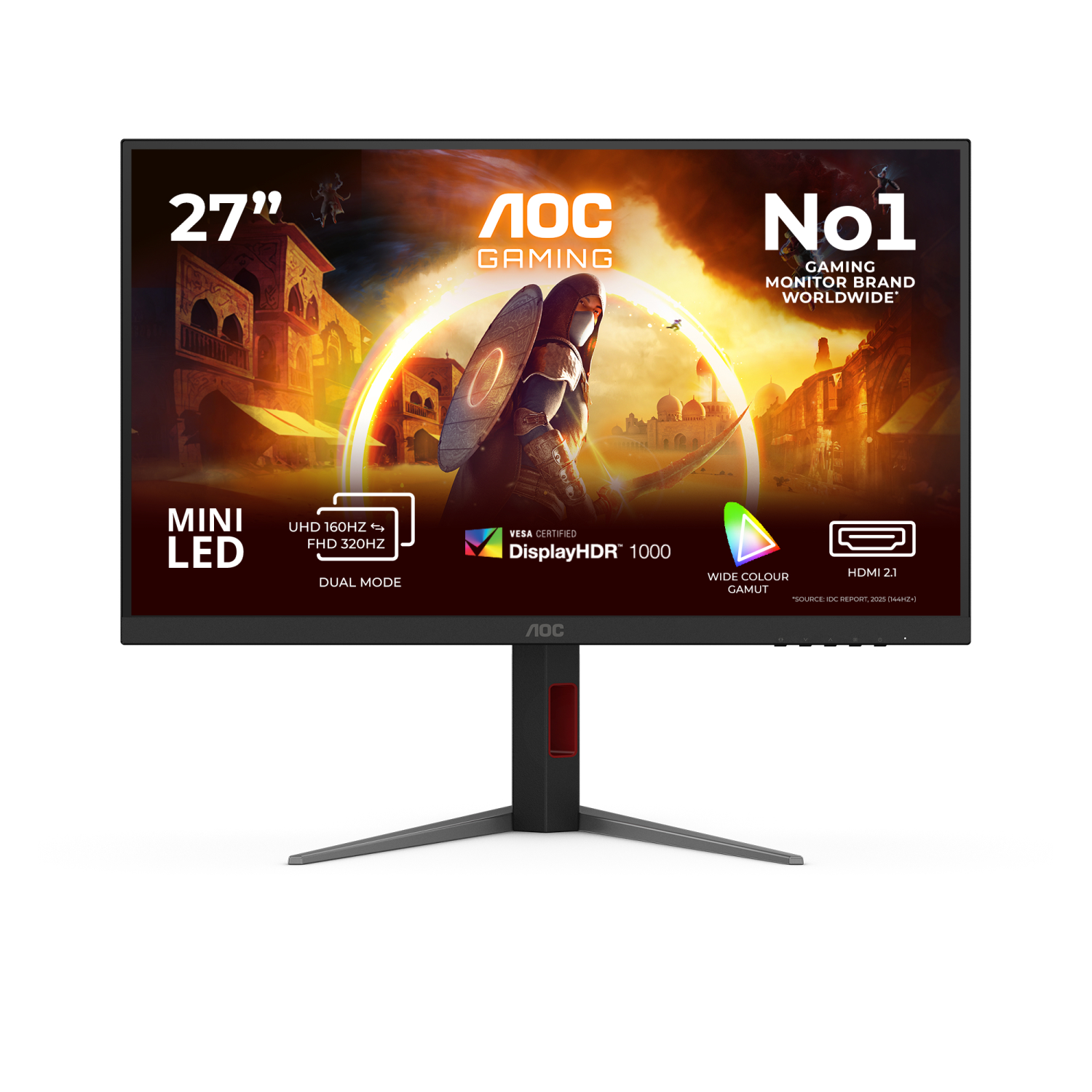 AOC U27G4XM Computer Monitors - 27 Inches - Multi