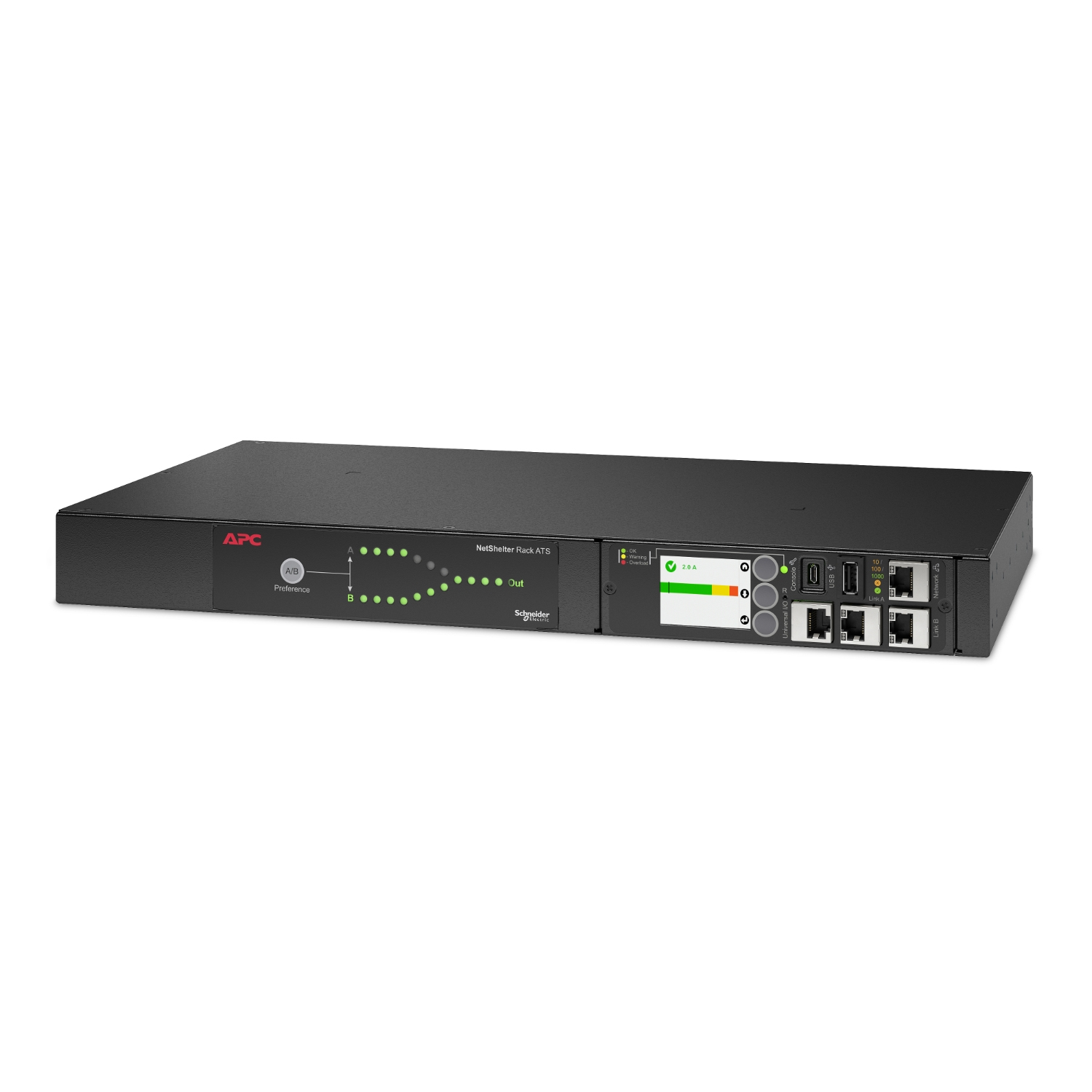 APC AP4421A Automatic Transfer Switches (ATSs) - Black