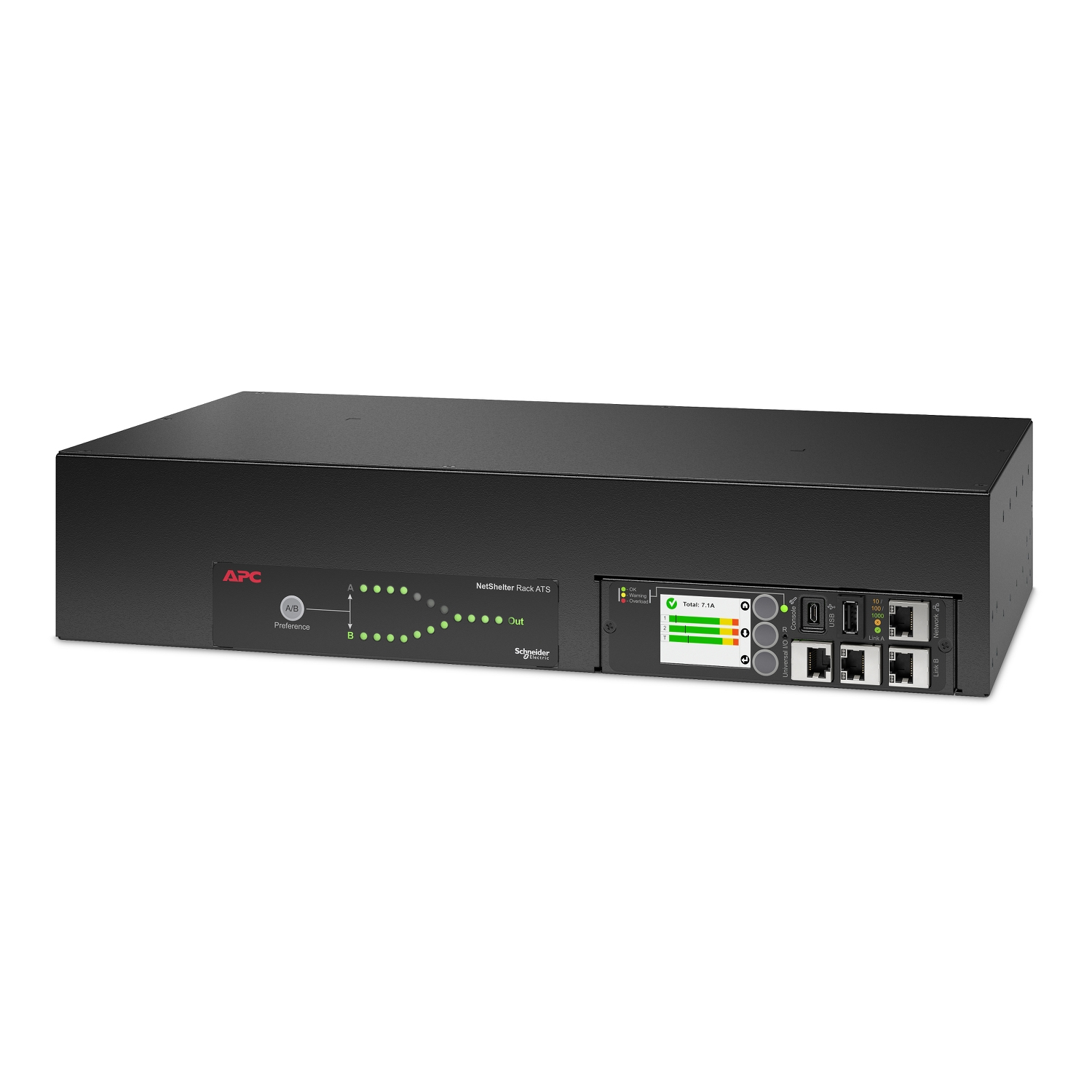 APC AP4424A Automatic Transfer Switches (ATSs) - Black