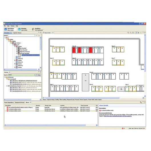 APC InfraStruXure Operations 10 Rack License System management