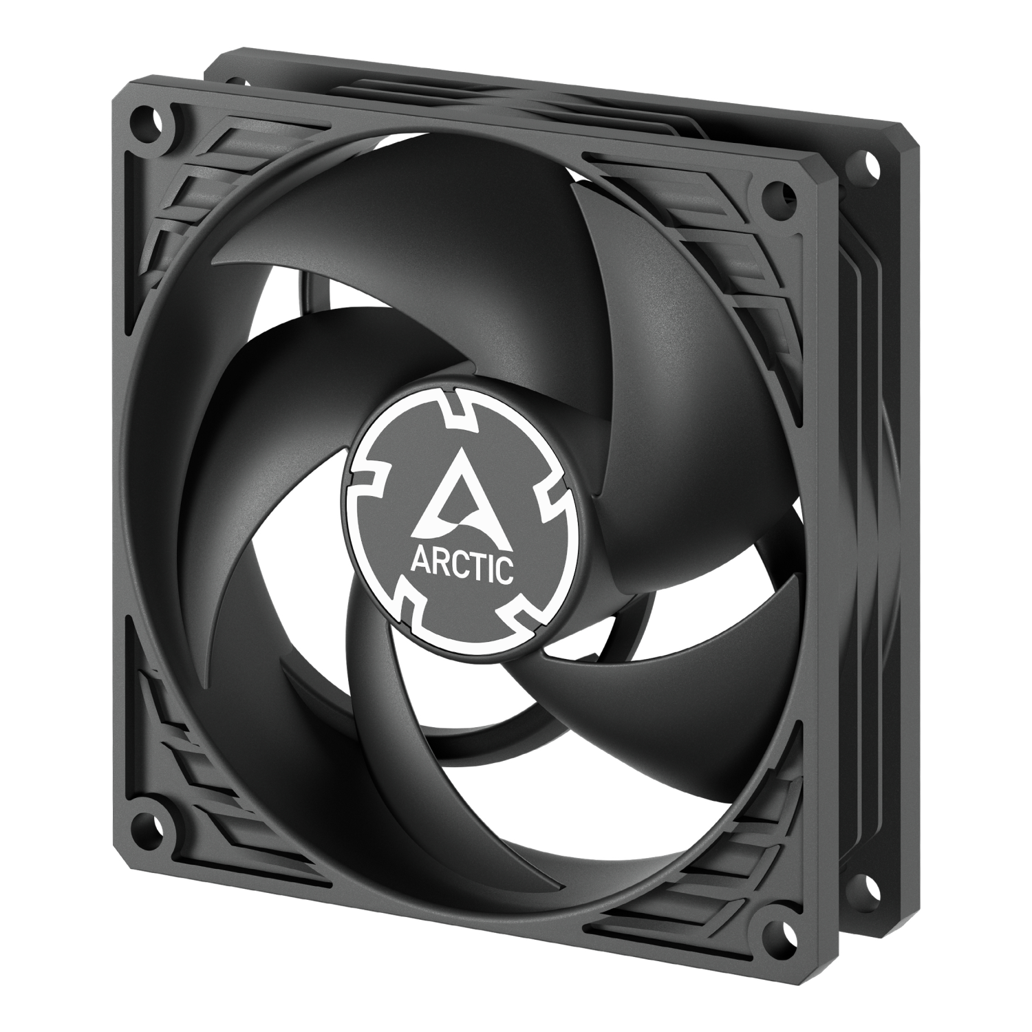 ARCTIC P9 PWM PST (Black) - 92 mm PWM Fan with Cable Splitter
