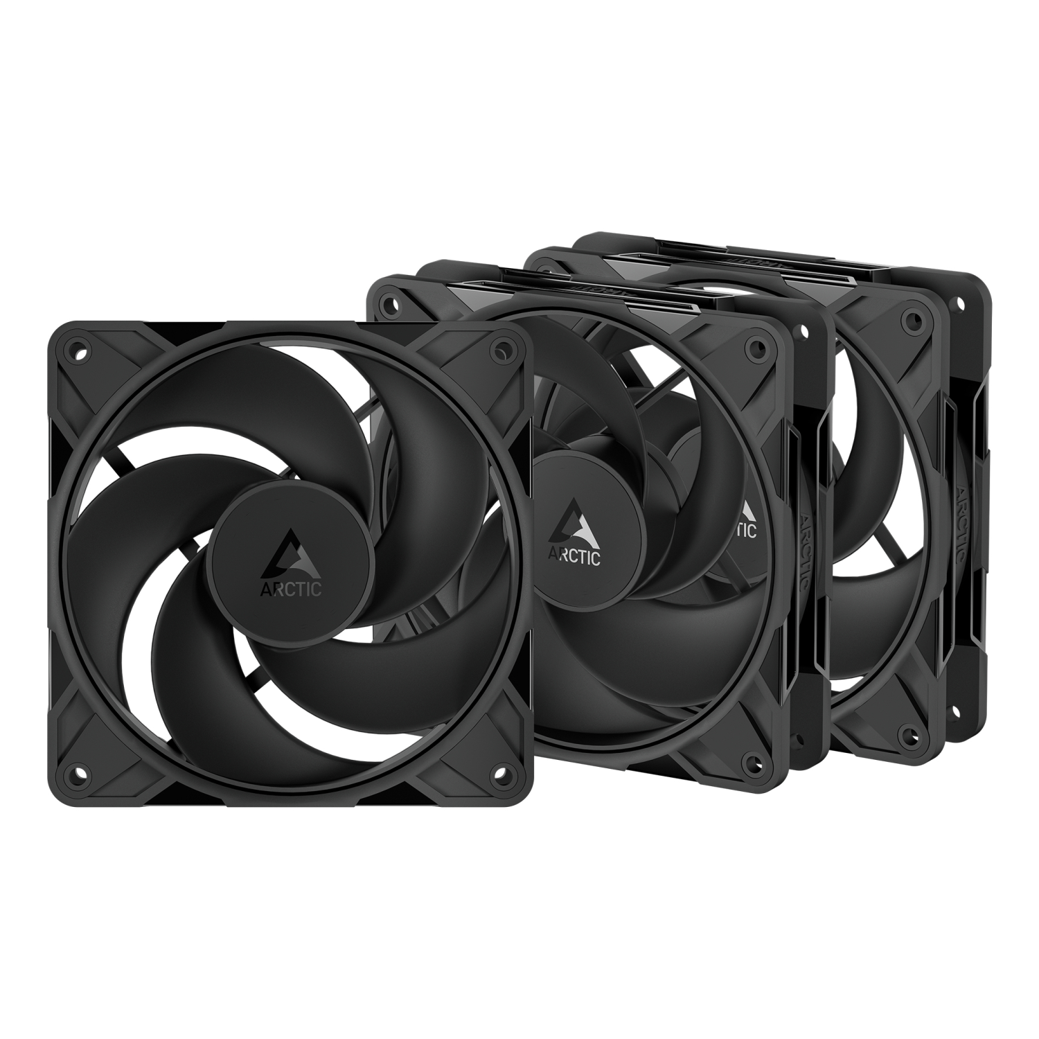ARCTIC Freezer P14 Pro Reverse - 3 Pack - 140 mm A-RGB PWM Fan with Cable Splitter