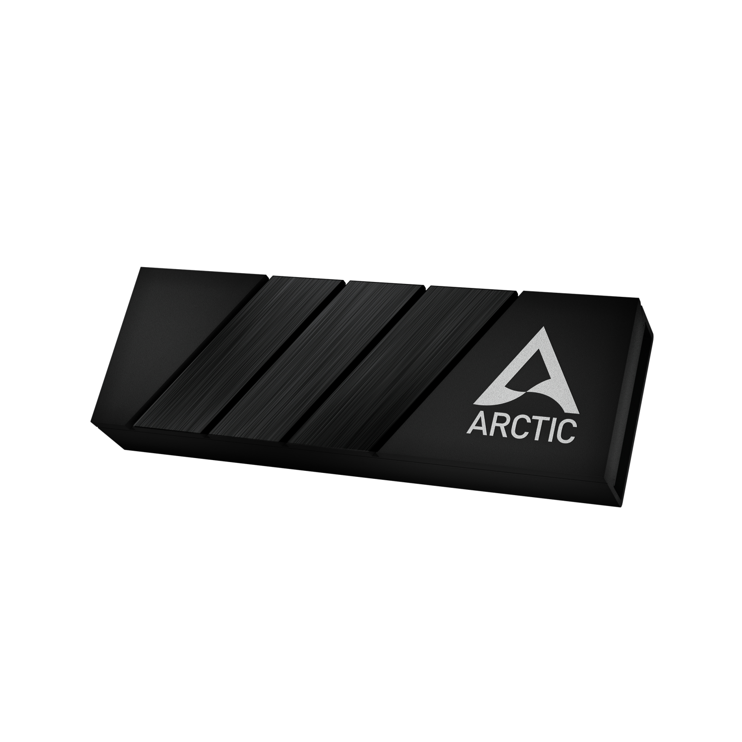 ARCTIC M2 Pro (Black) M.2 SSD Heatsink, For Single & Double Sided M.2 2280 Modules, Thermal Pads Included