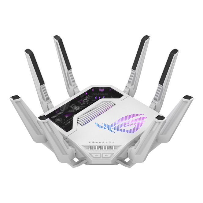 ASUS GT-BE19000AI Wireless Routers - 8000MB - White