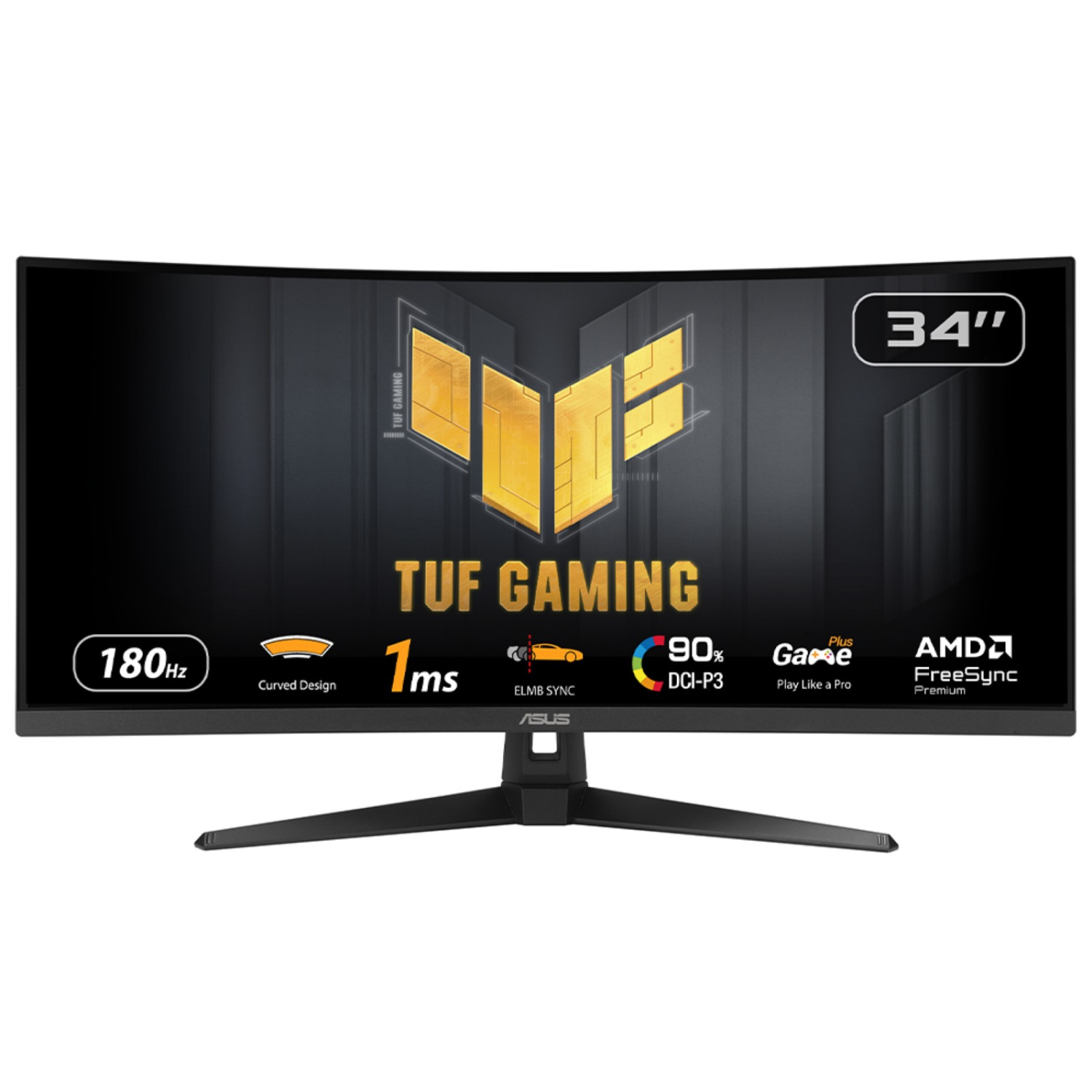 ASUS VG34VQ3B Gaming Monitors - 34 Inches - Black