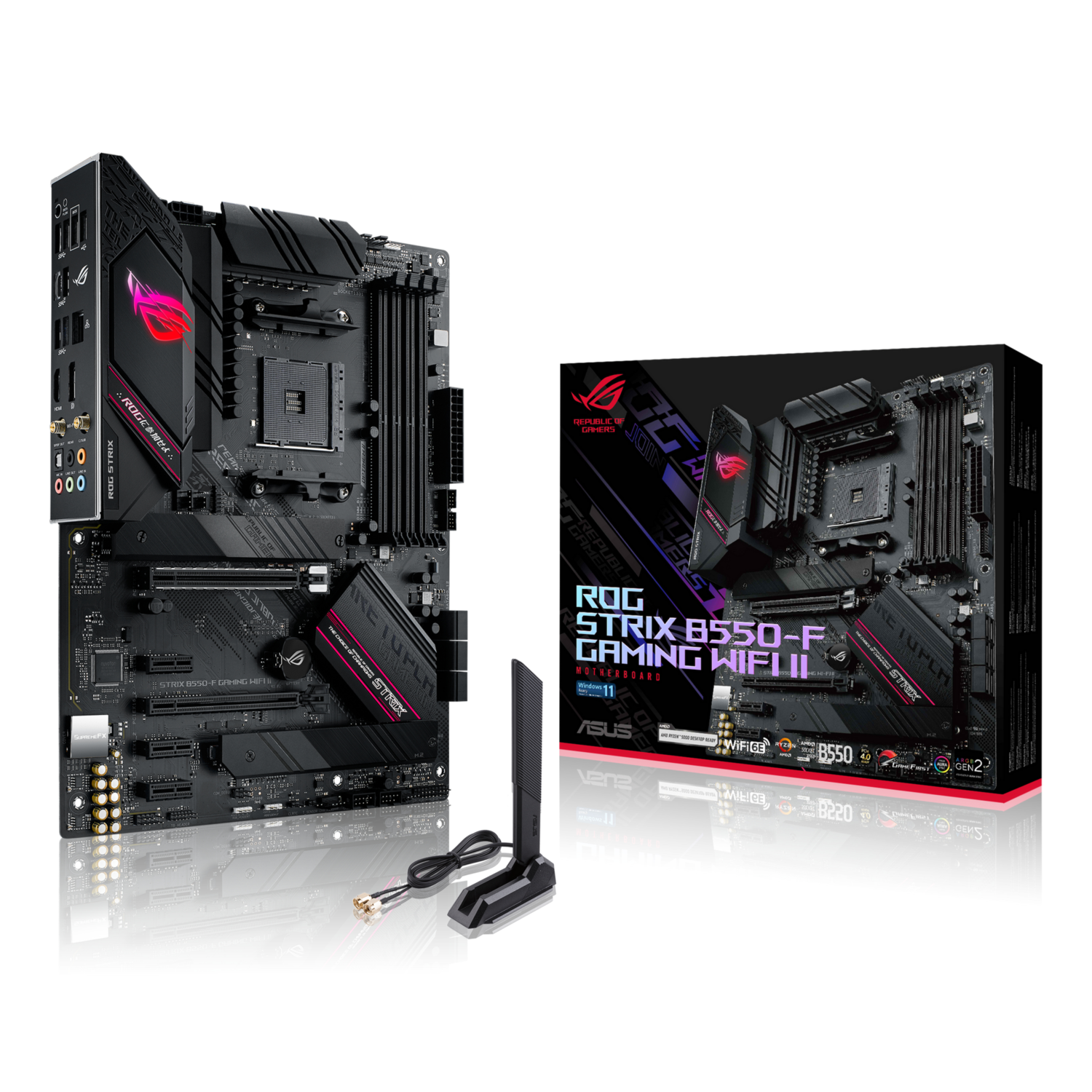 ASUS B550-F Motherboards - Black