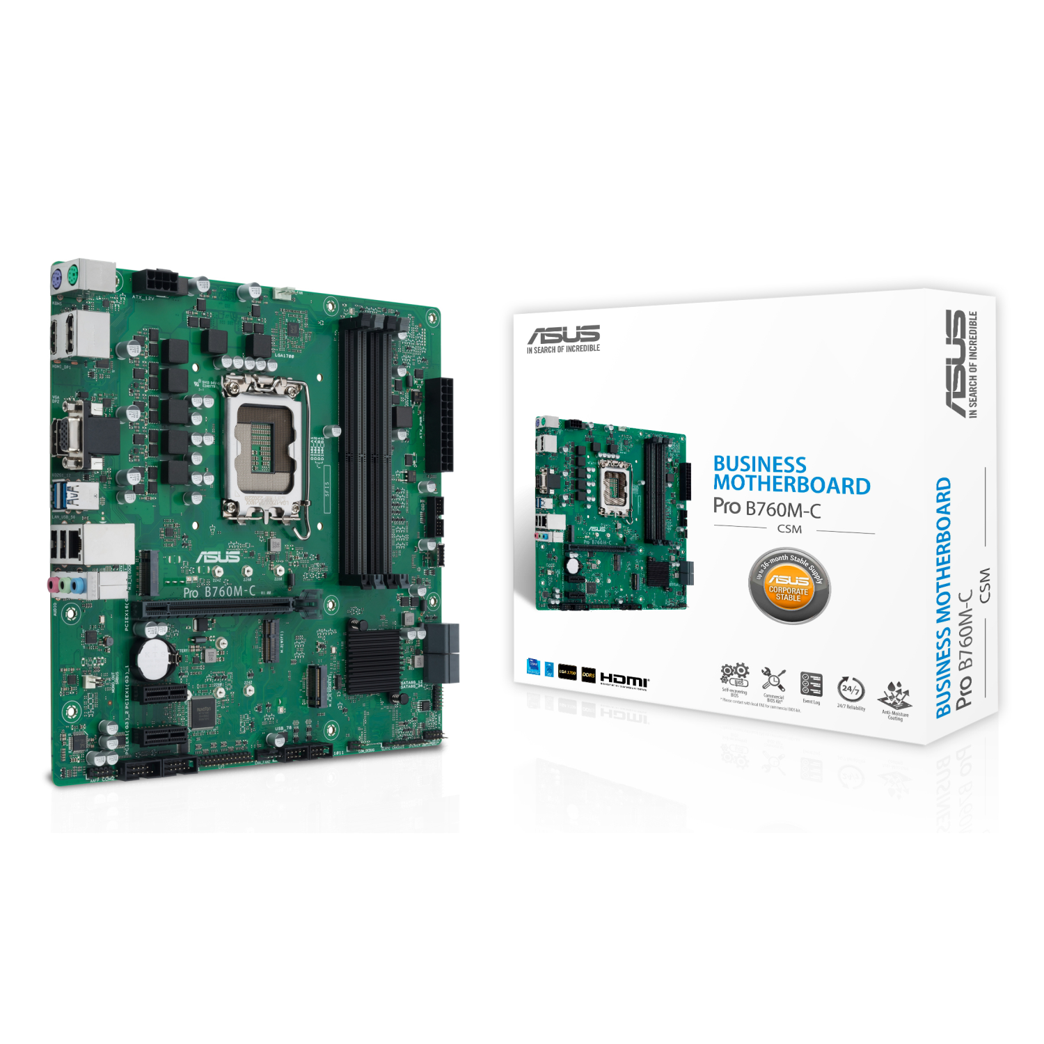 ASUS B760M-C-CSM Motherboards