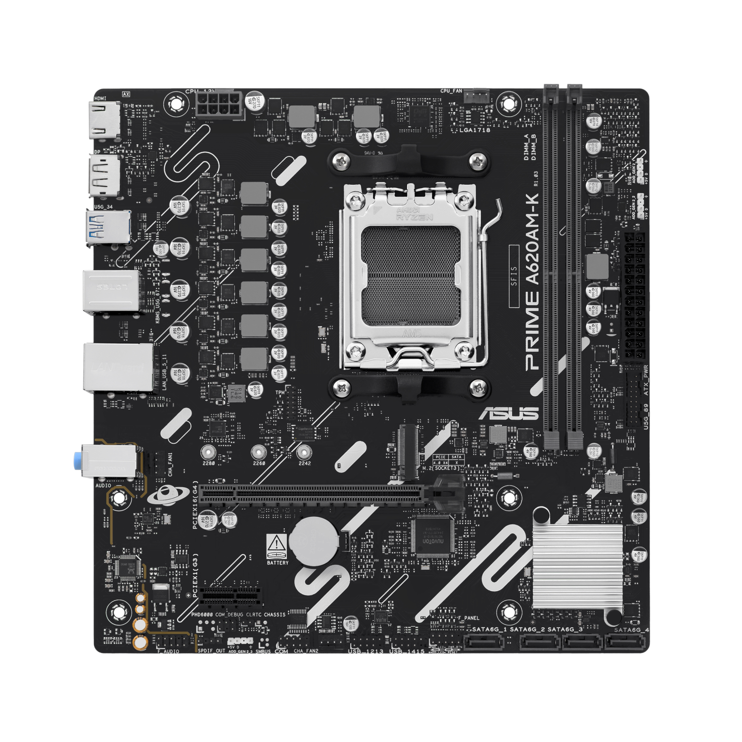 ASUS A620AM-K Motherboards