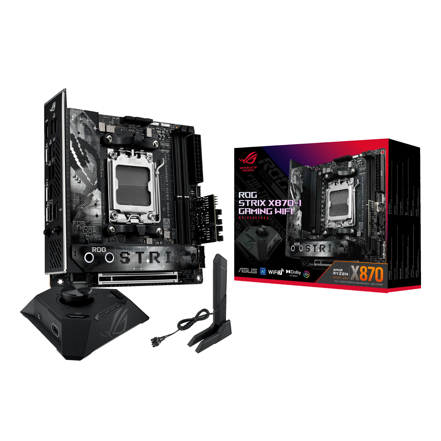 ASUS X870-I Motherboards - Black