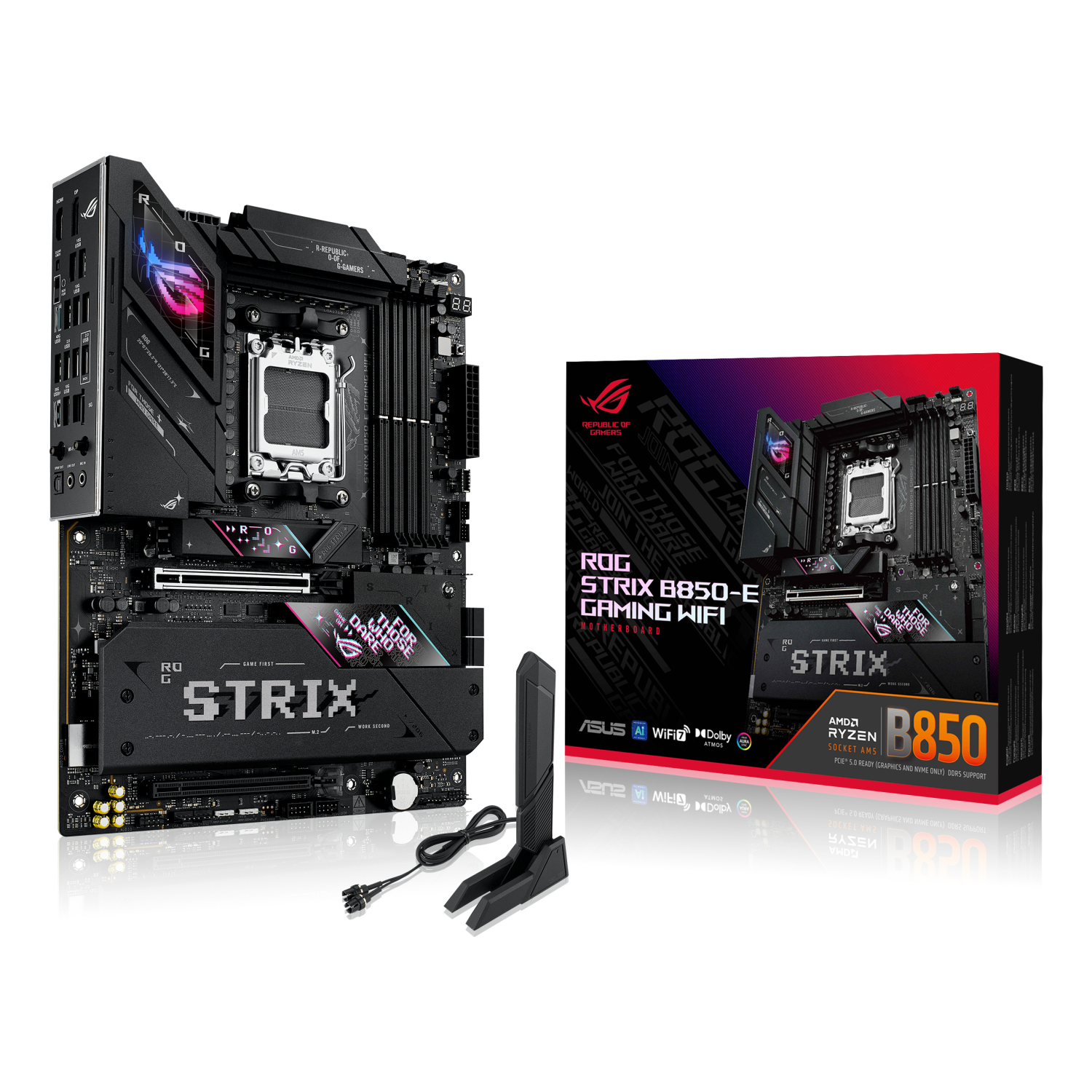 ASUS B850-E Motherboards - Black