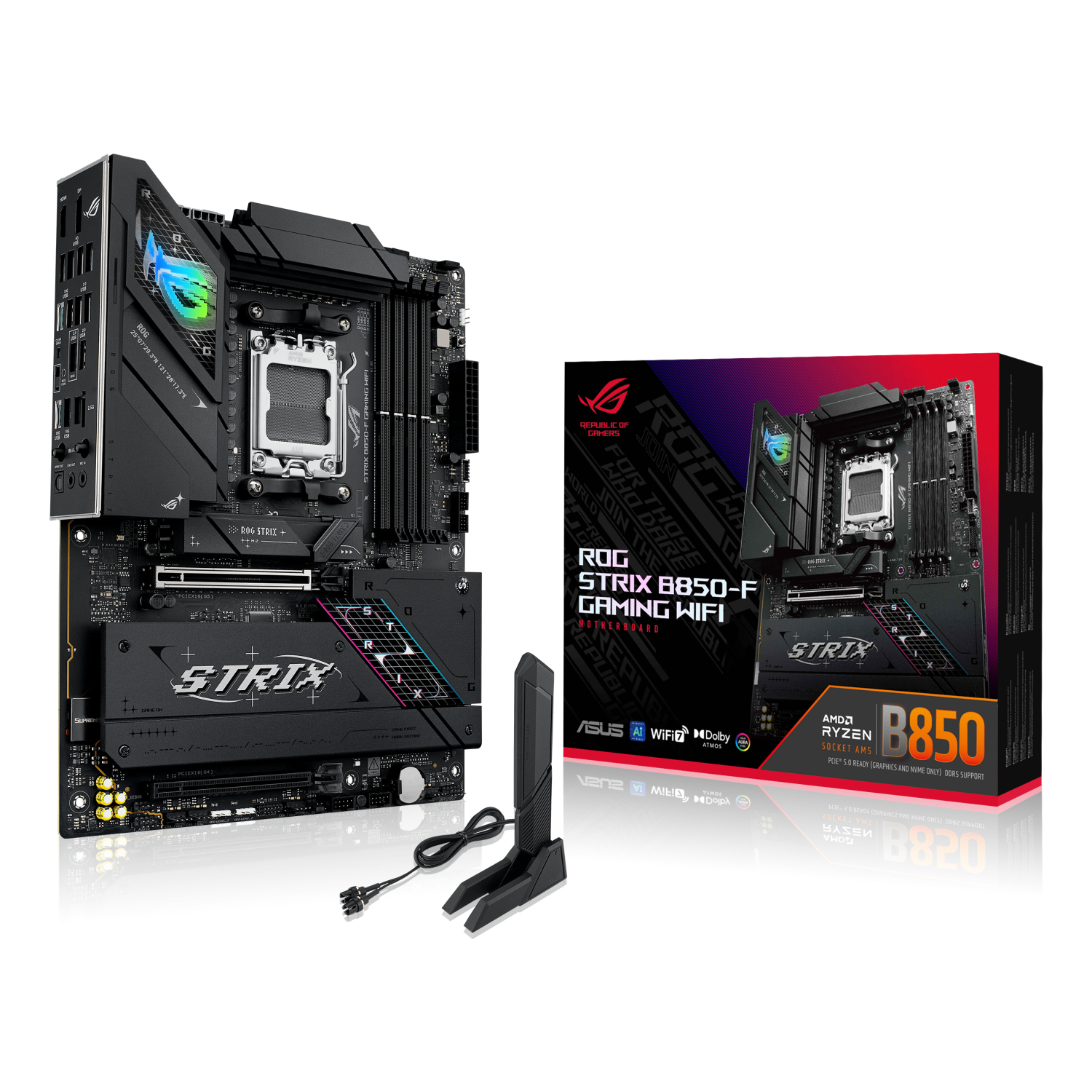 ASUS B850-F Motherboards - Black