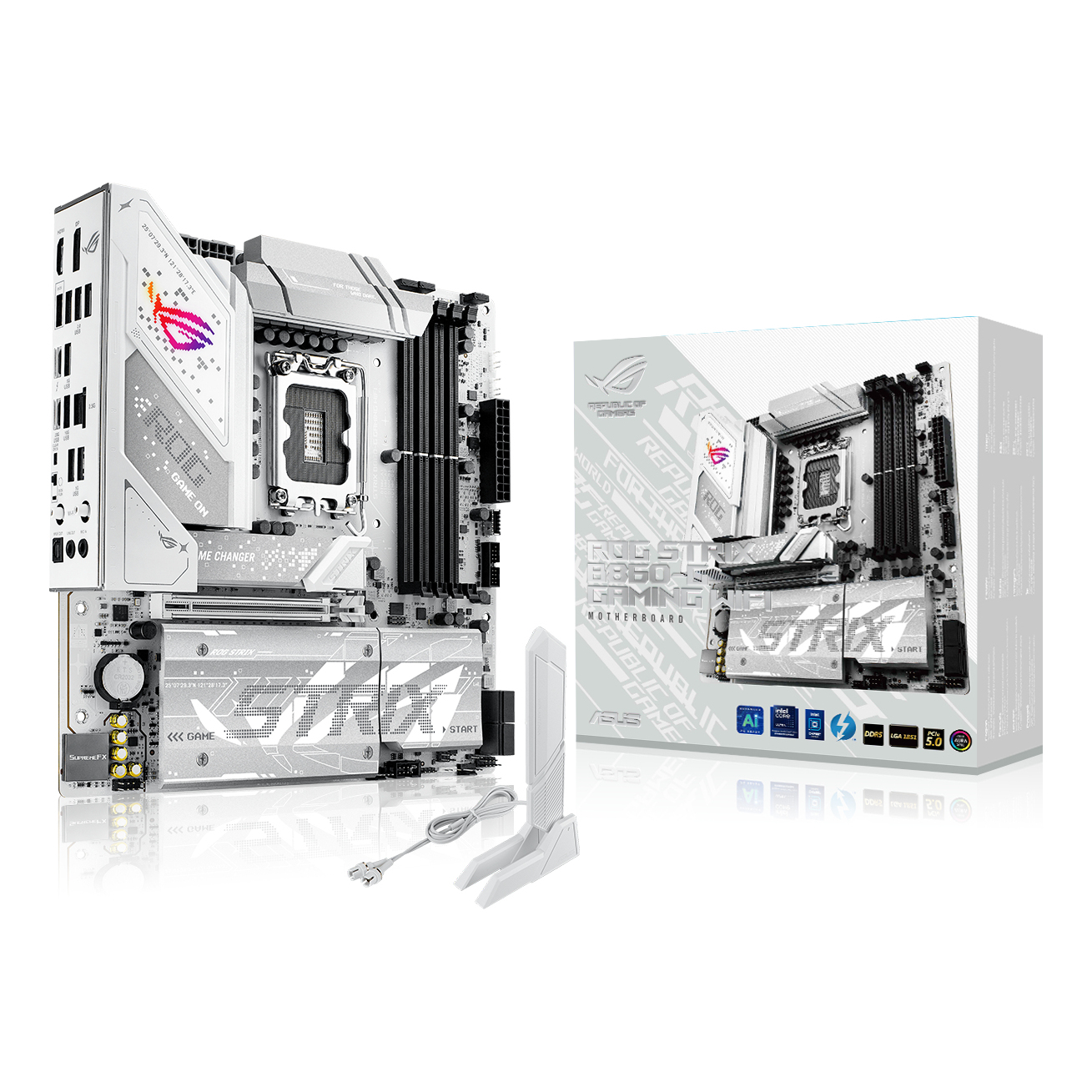 ASUS B860-G Motherboards - White