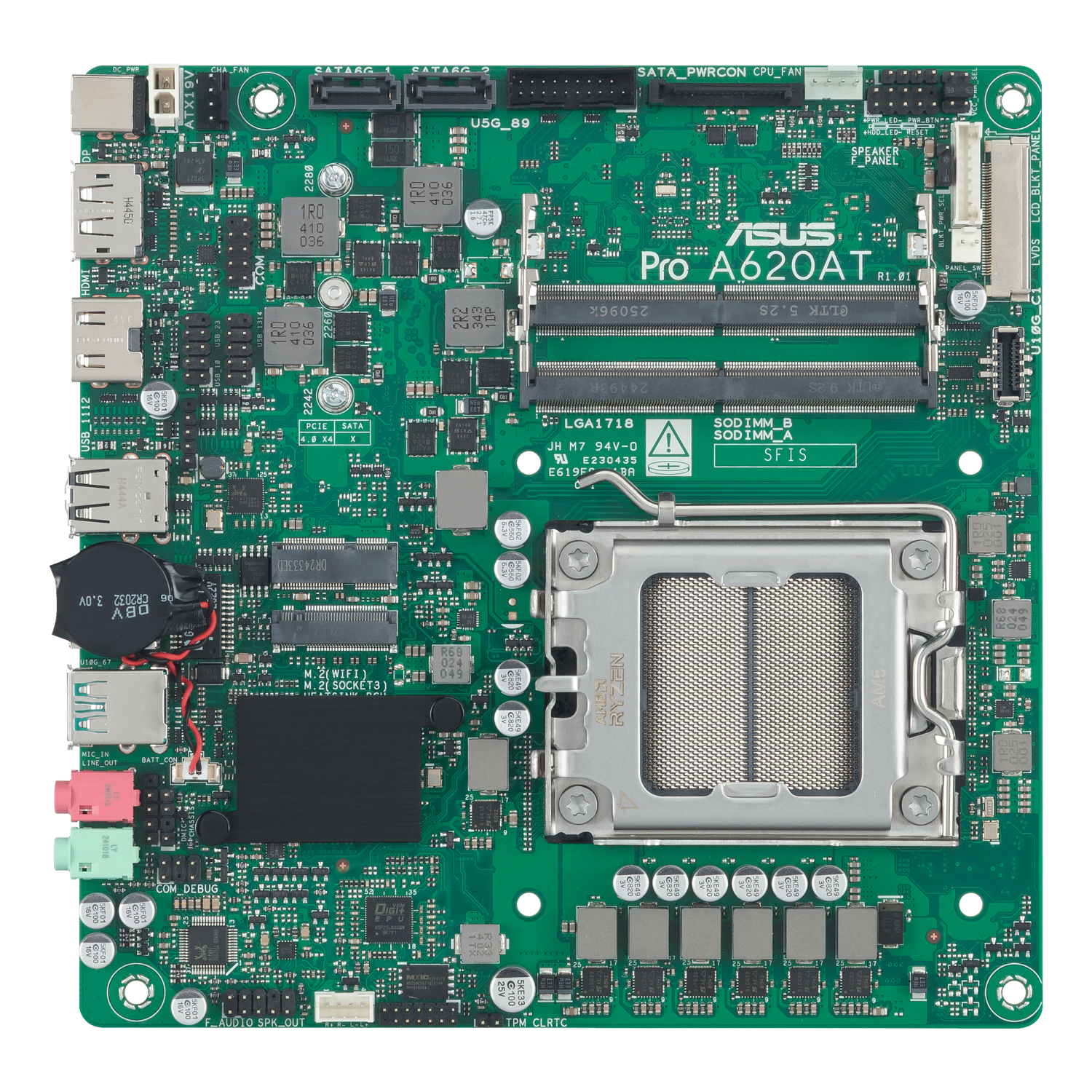 ASUS 90MB1L5M-M0EAYC Motherboards - Green
