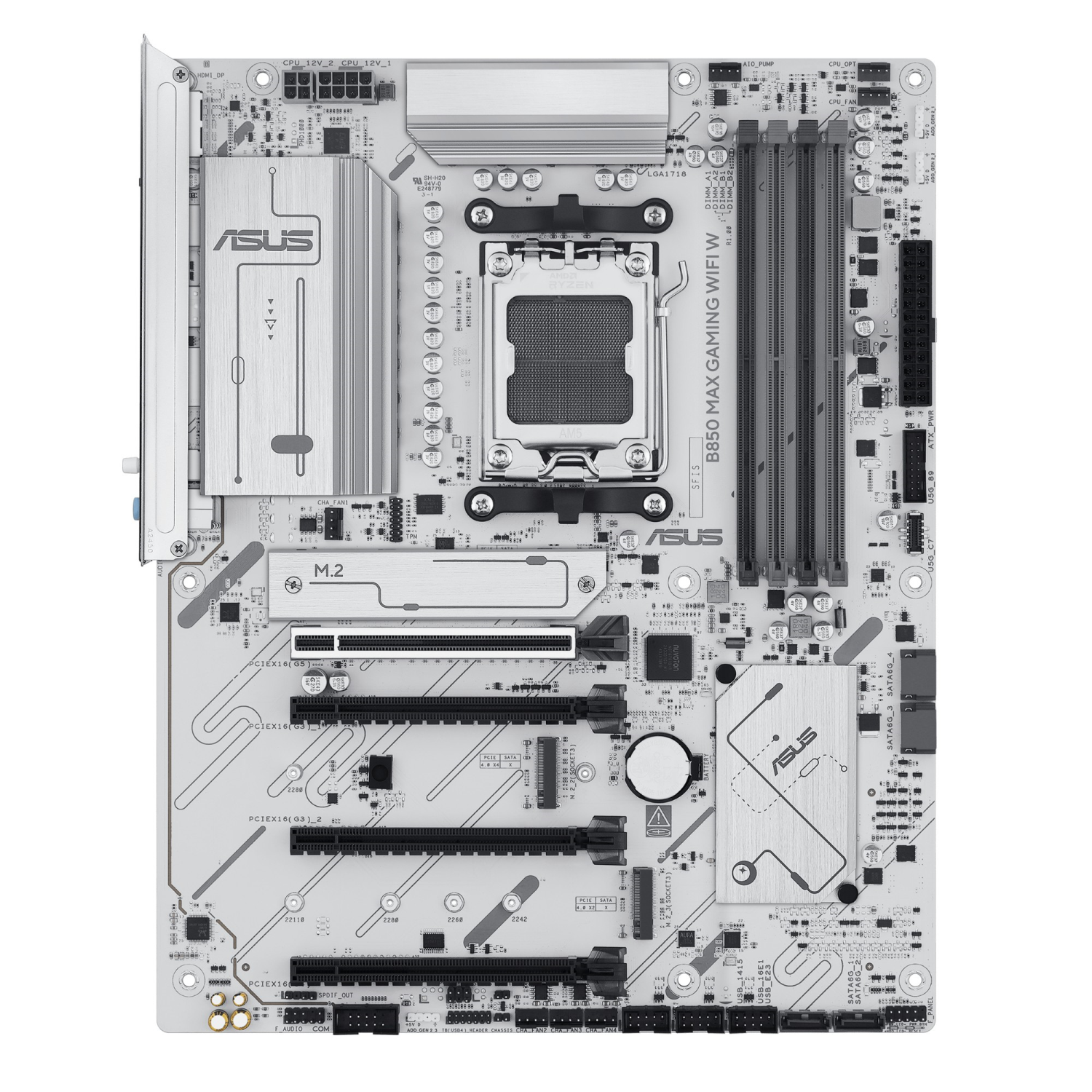 ASUS B850 Motherboards - White