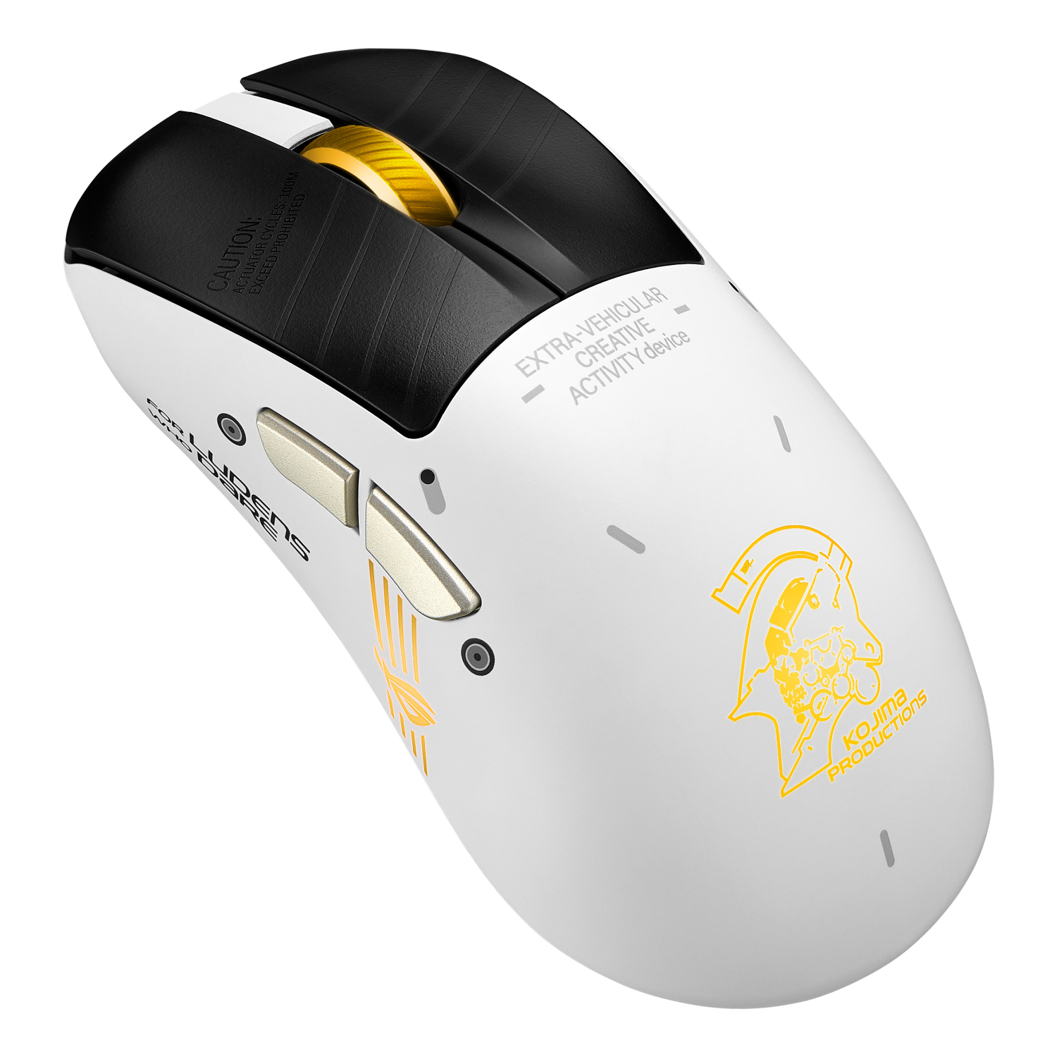 ASUS ROG Keris II Origin-KJP mouse Gaming Right-hand RF Wireless + Bluetooth + USB Type-A Optical 42000 DPI
