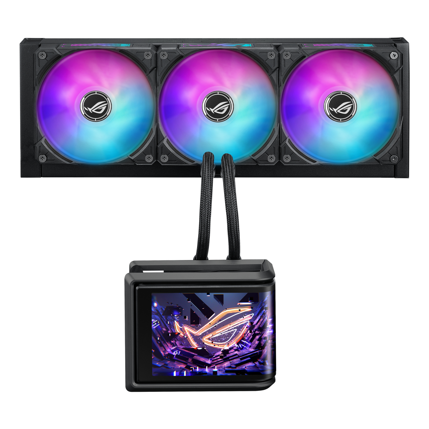 ASUS ROG Ryuo IV SLC 360 ARGB Processor All-in-one liquid cooler 12 cm Black