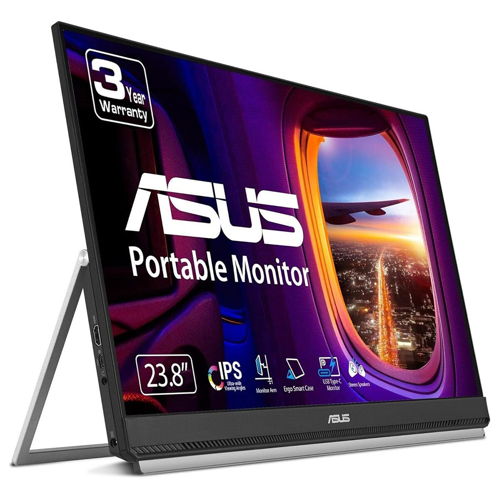 Asus MB249C Computer Monitors - 23.8 Inches - Black