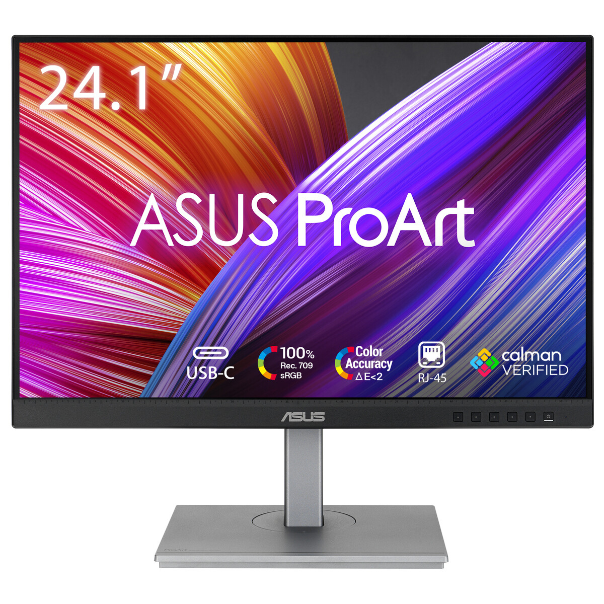 Asus PA248CNV Computer Monitors - 24.1 Inches - Black