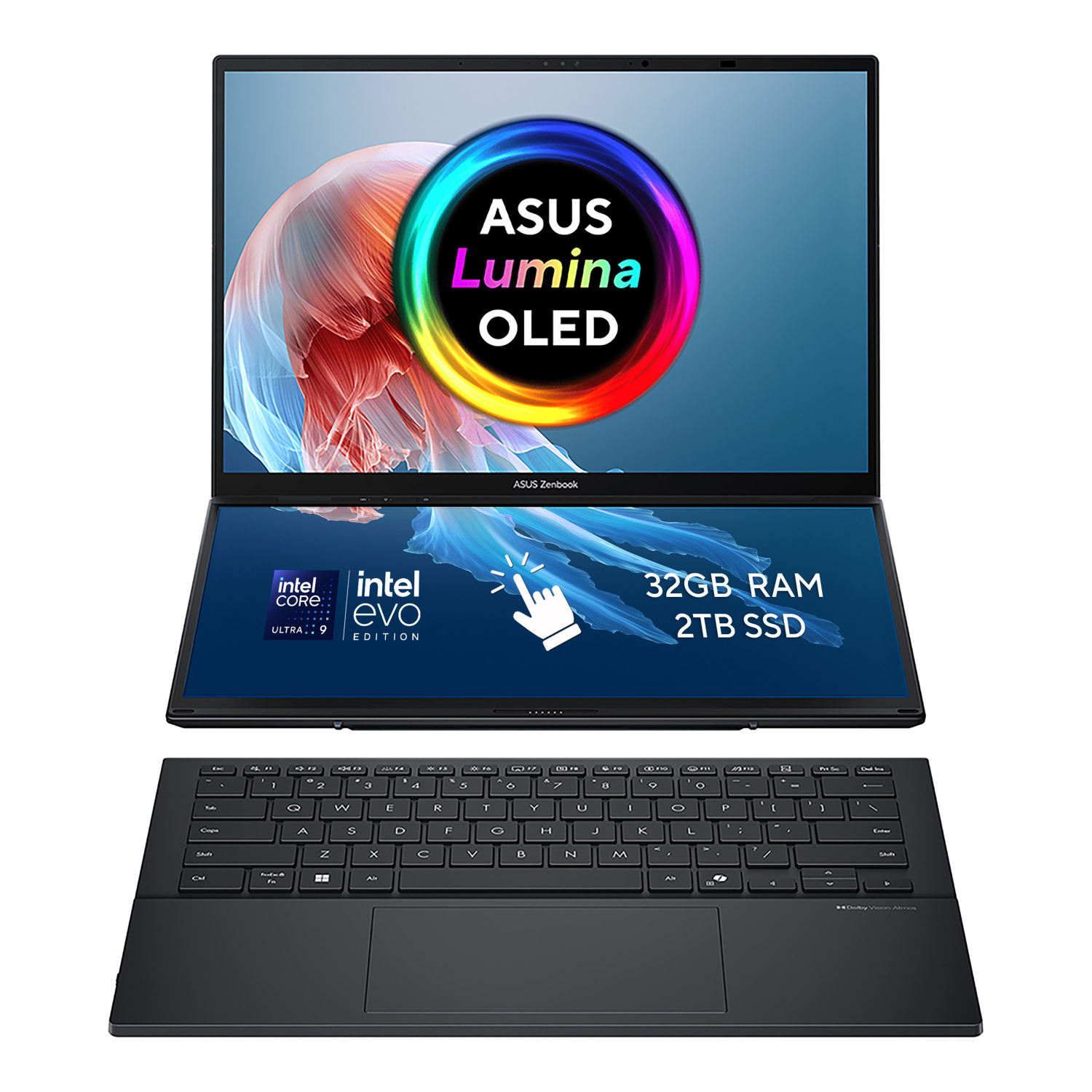 ASUS UX8406CA-PZ134W Laptops - 14 Inches - 32GB - Grey