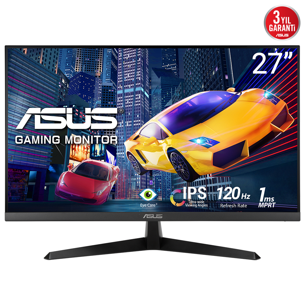 ASUS VY279HGR Computer Monitors - 27 Inches - Black