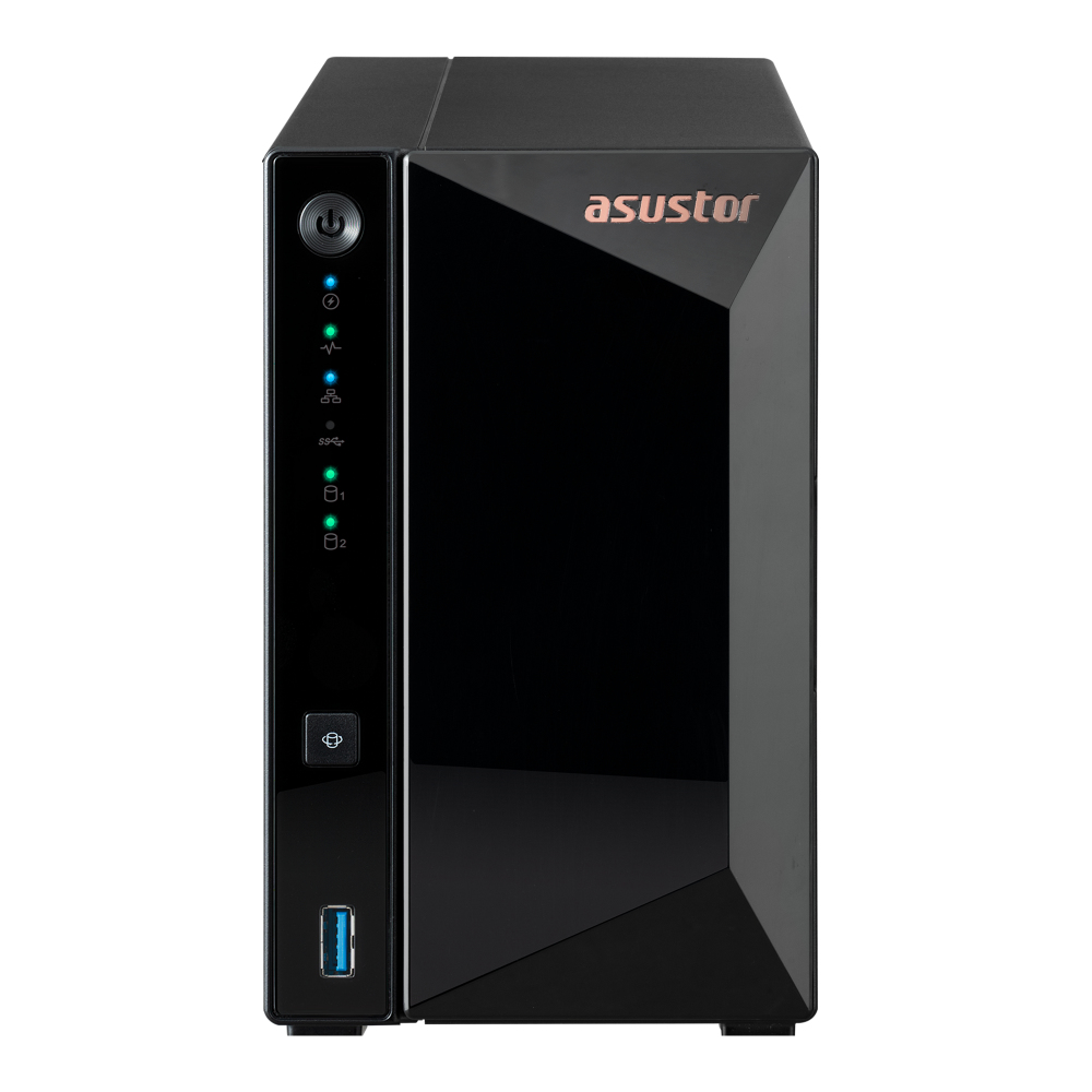ASUSTOR AS3302T NAS & Storage Servers - 2GB - Black