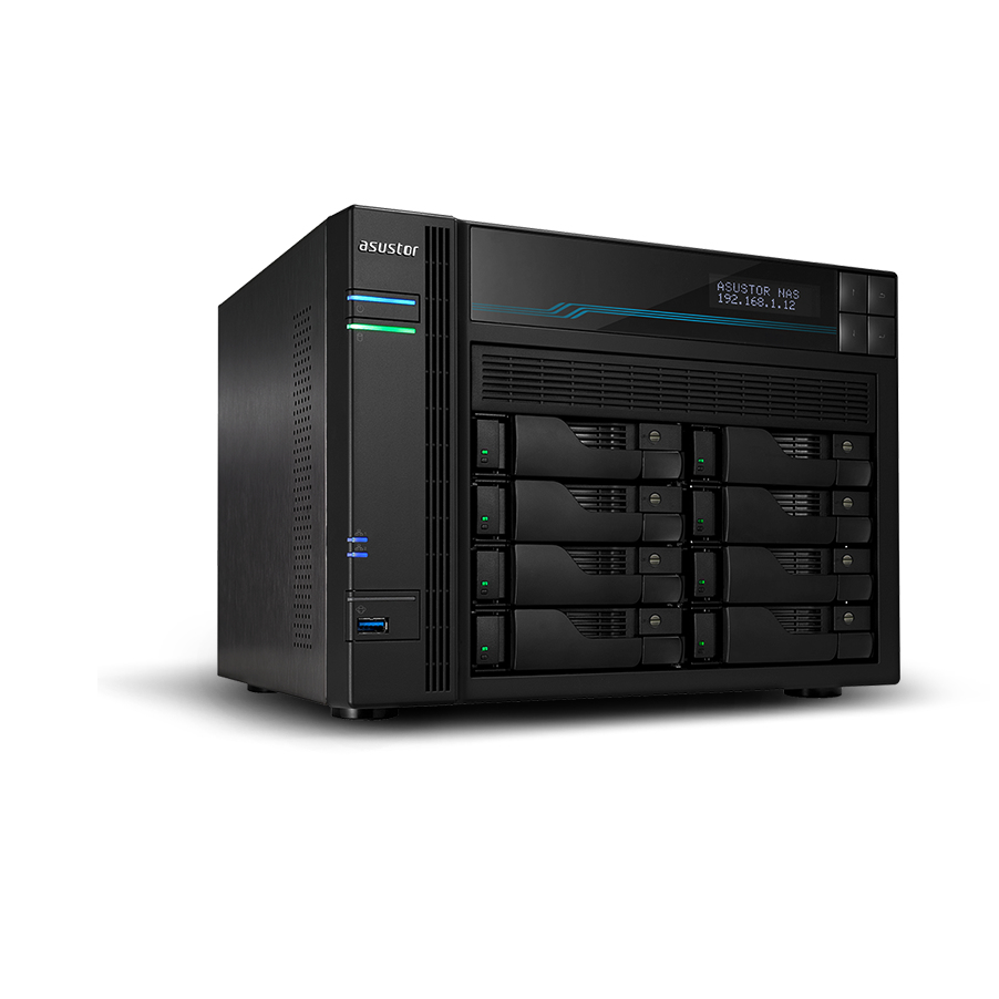 ASUSTOR AS6508T NAS & Storage Servers - 8GB - Black