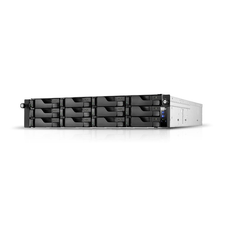 ASUSTOR AS6512RD NAS & Storage Servers - 8GB - Black