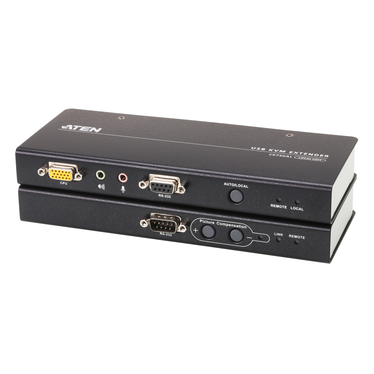 ATEN RS-232 KVM Extenders - Black